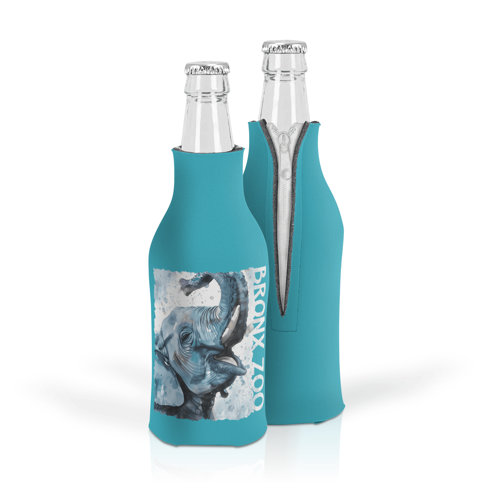 Scuba Foam Zippered Bottle