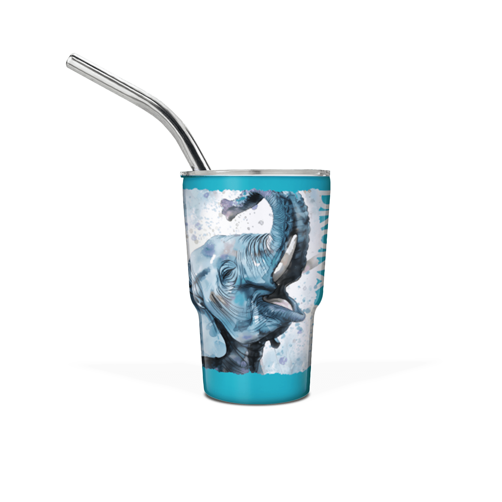 Mini 3 oz Tumbler with Straw