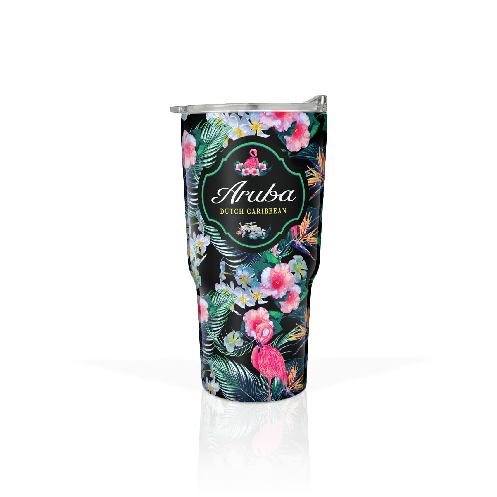 Pink Flamingo Florals