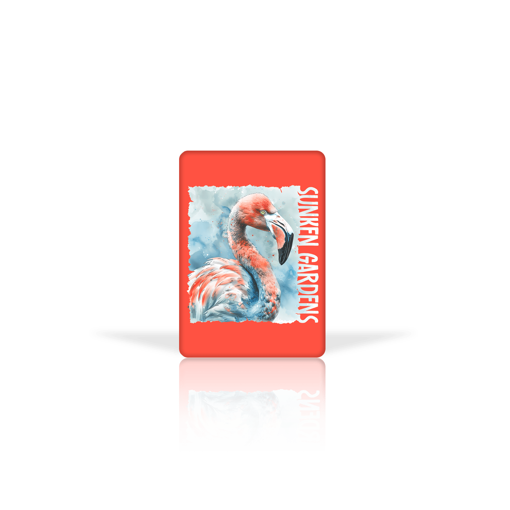Poster Flamingo Splatter