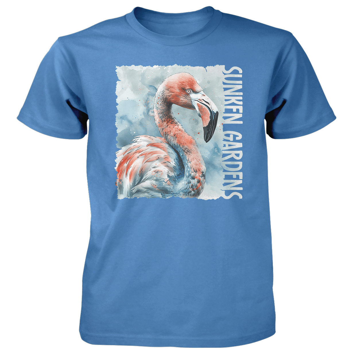 Poster Flamingo Splatter