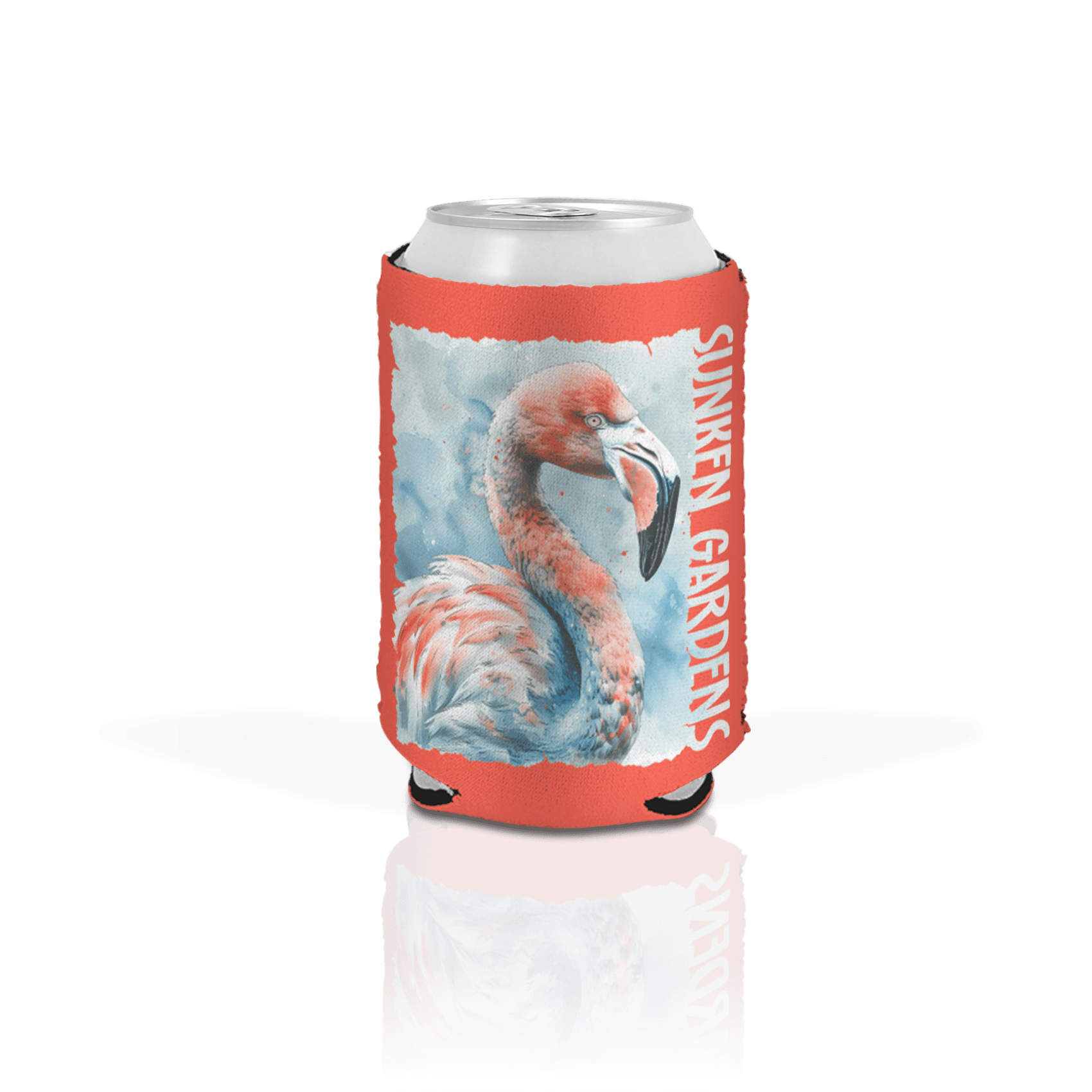 Poster Flamingo Splatter