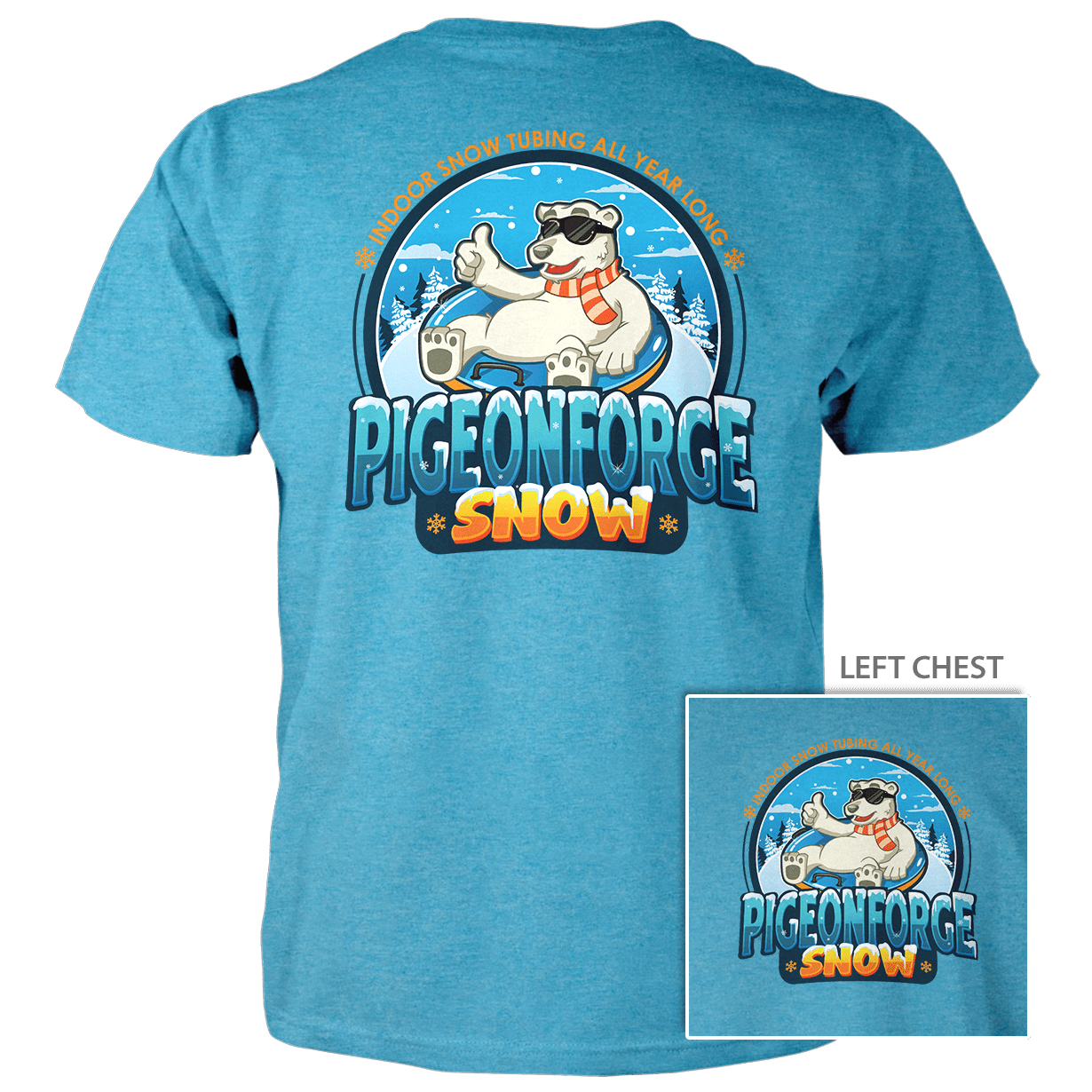 Pigeon Forge Snow Logo