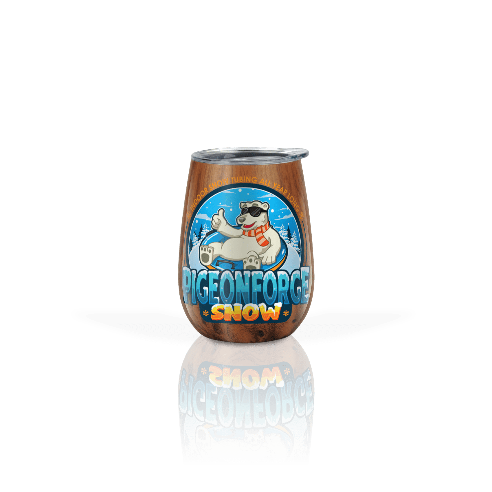 Pigeon Forge Snow Logo