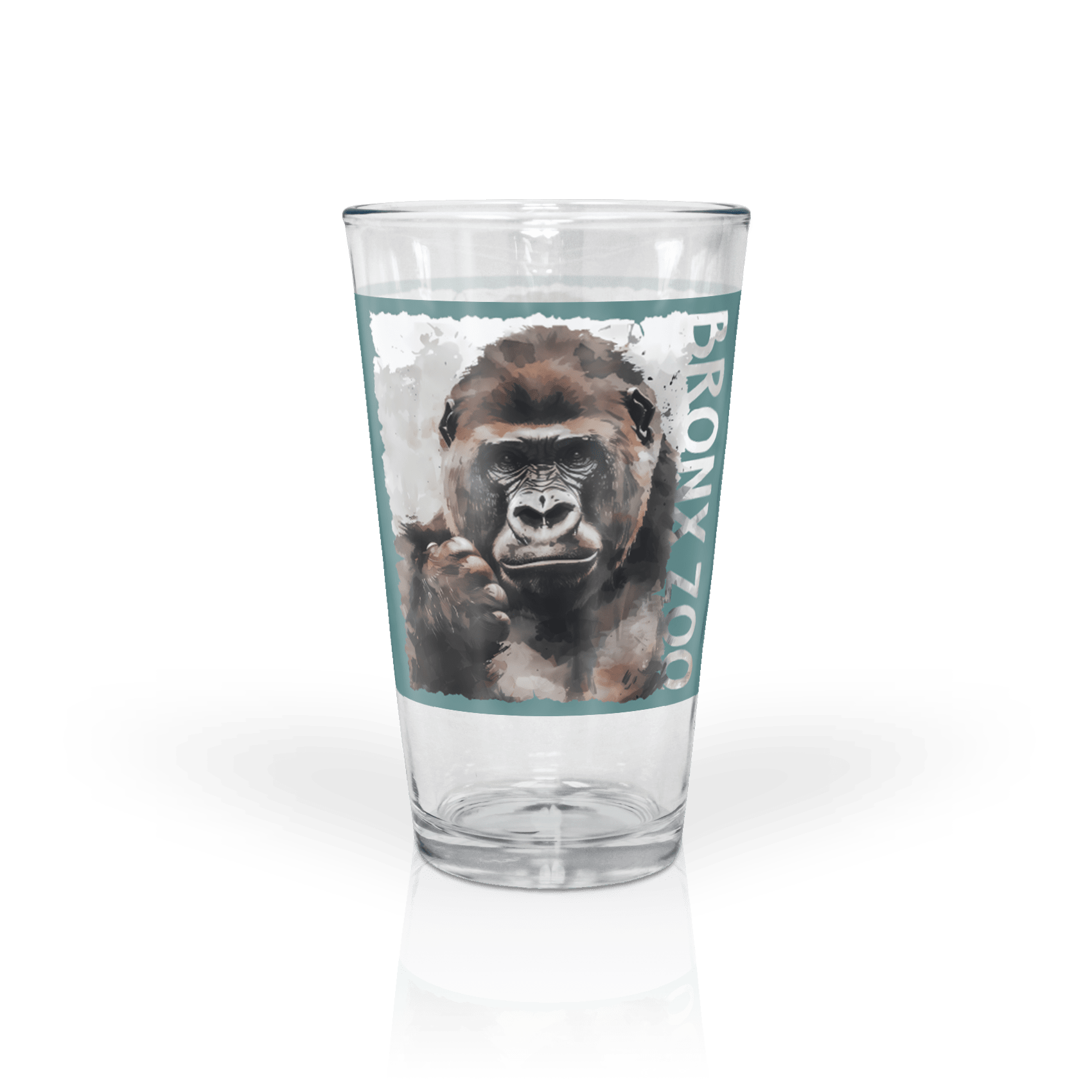 Clear 16 oz Pint Glass