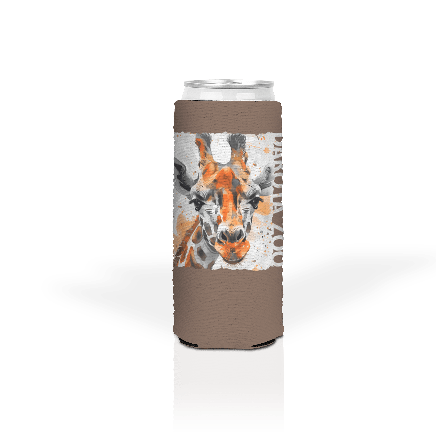 Poster Giraffe Splatter