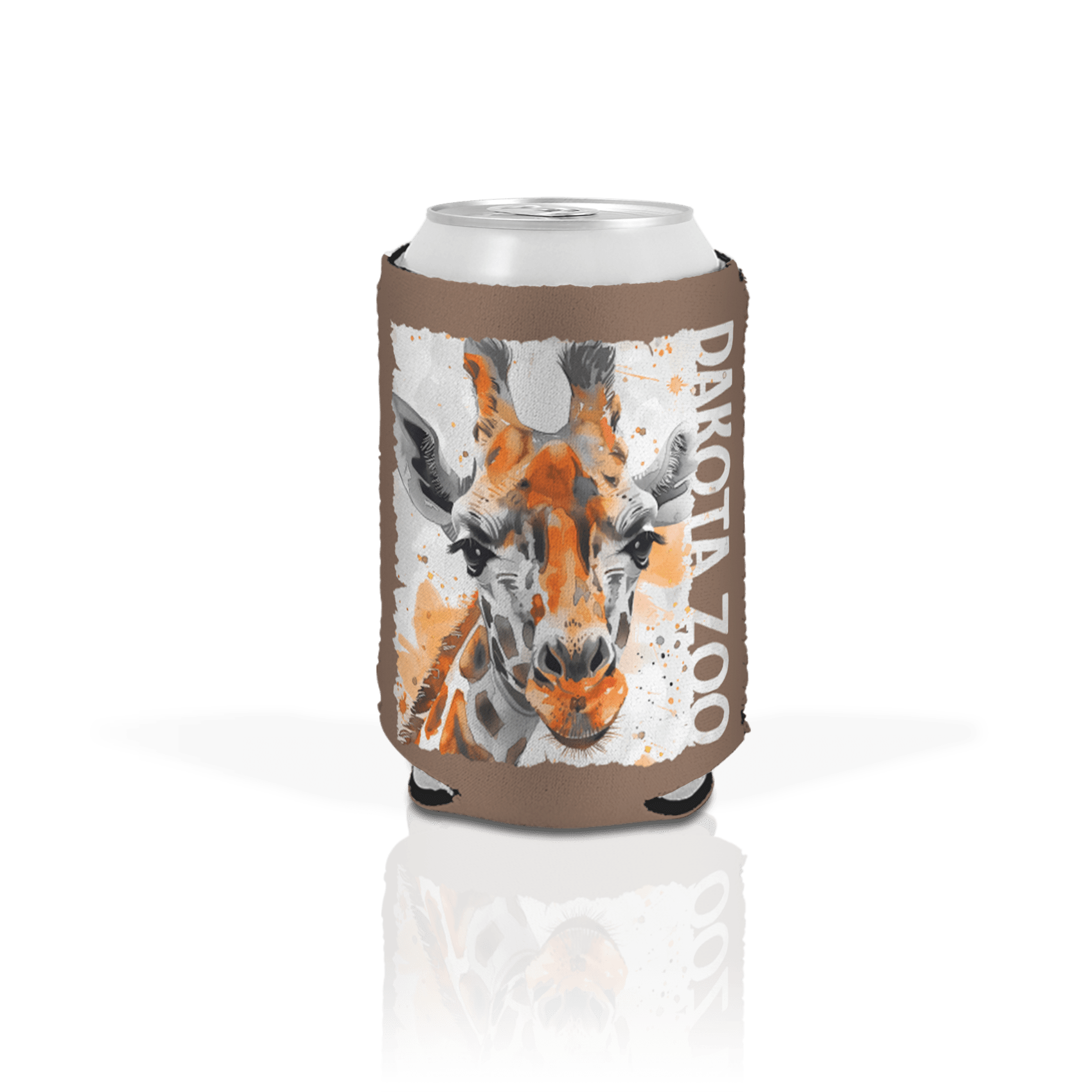 Poster Giraffe Splatter