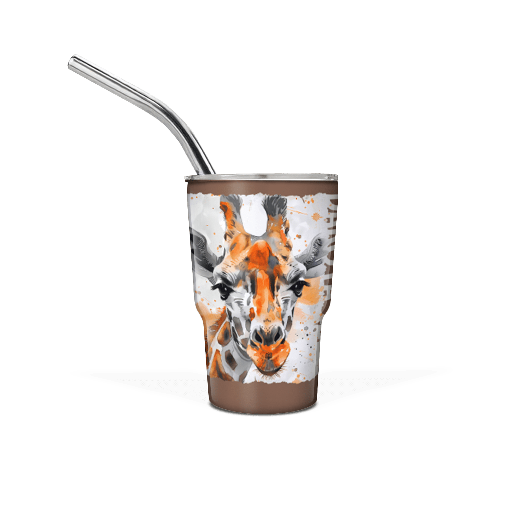 Poster Giraffe Splatter