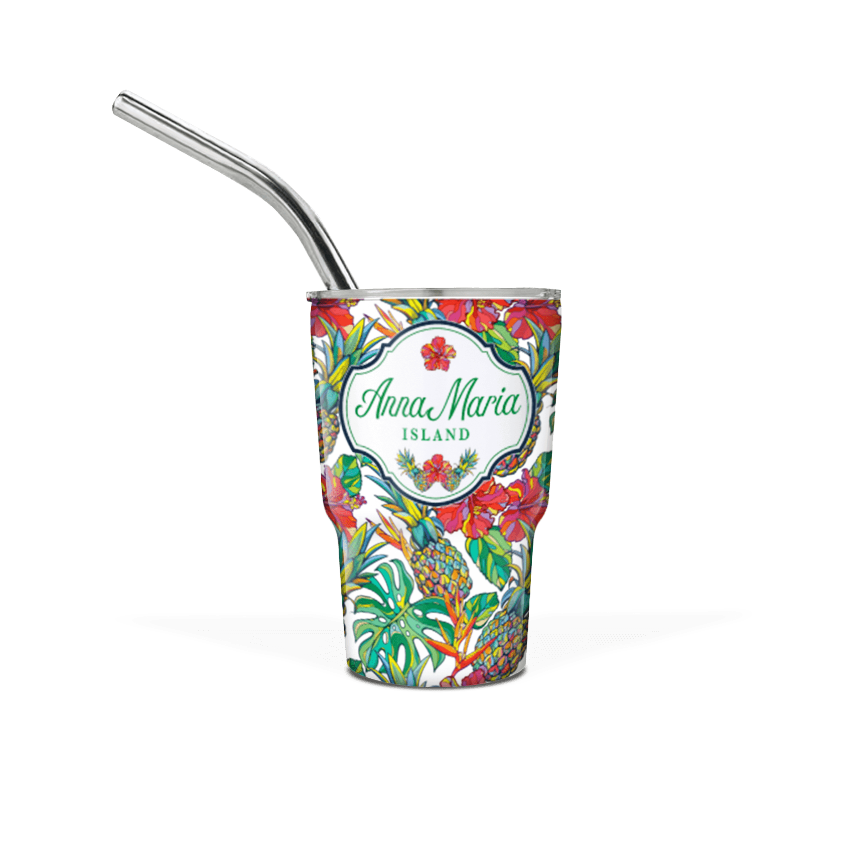 Mini 3 oz Tumbler with Straw