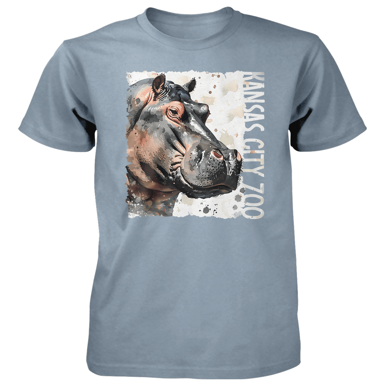 Poster Hippo Splatter