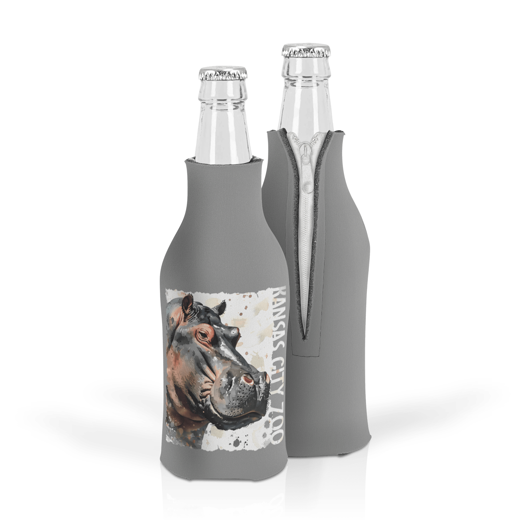 Scuba Foam Zippered Bottle
