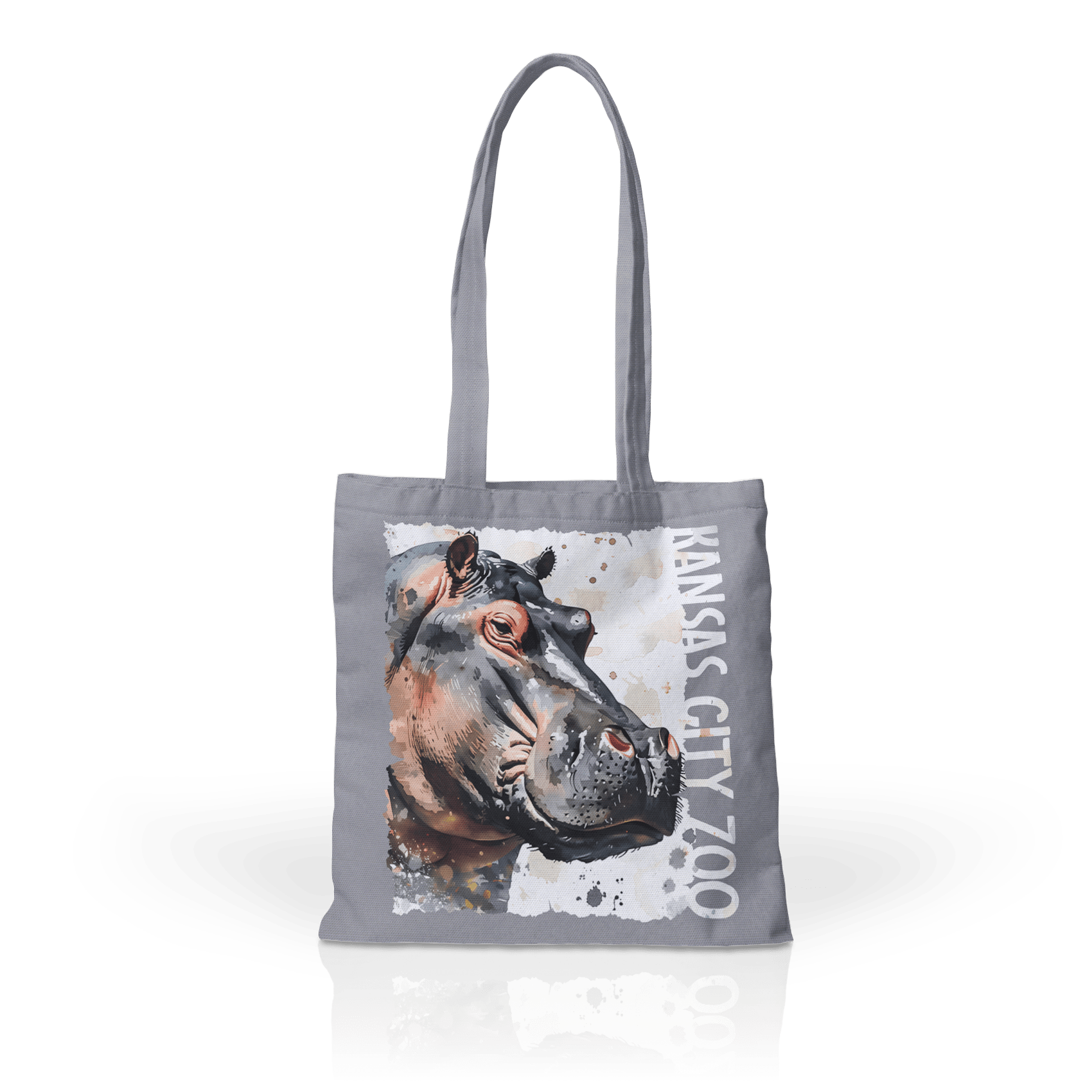 Poster Hippo Splatter