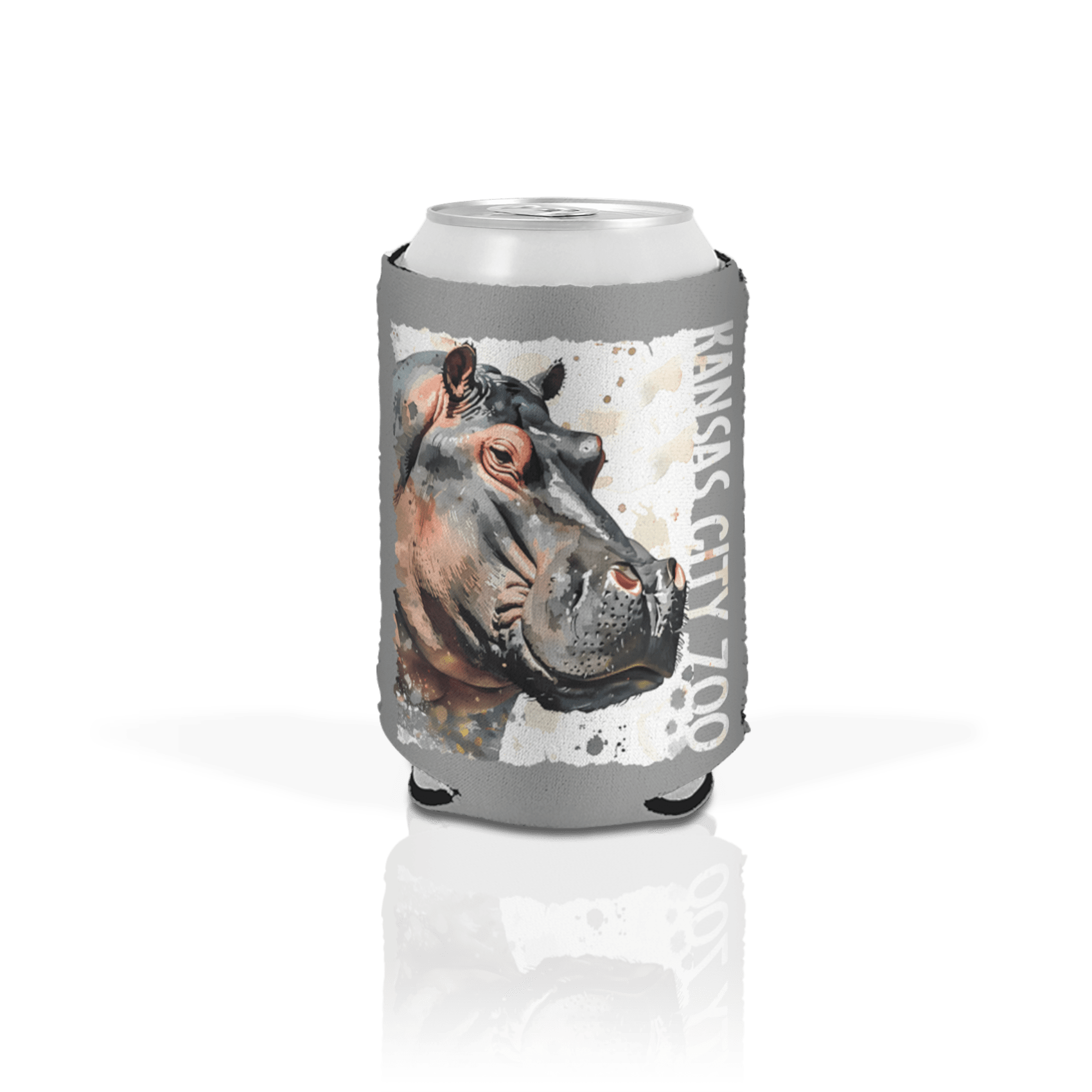Poster Hippo Splatter