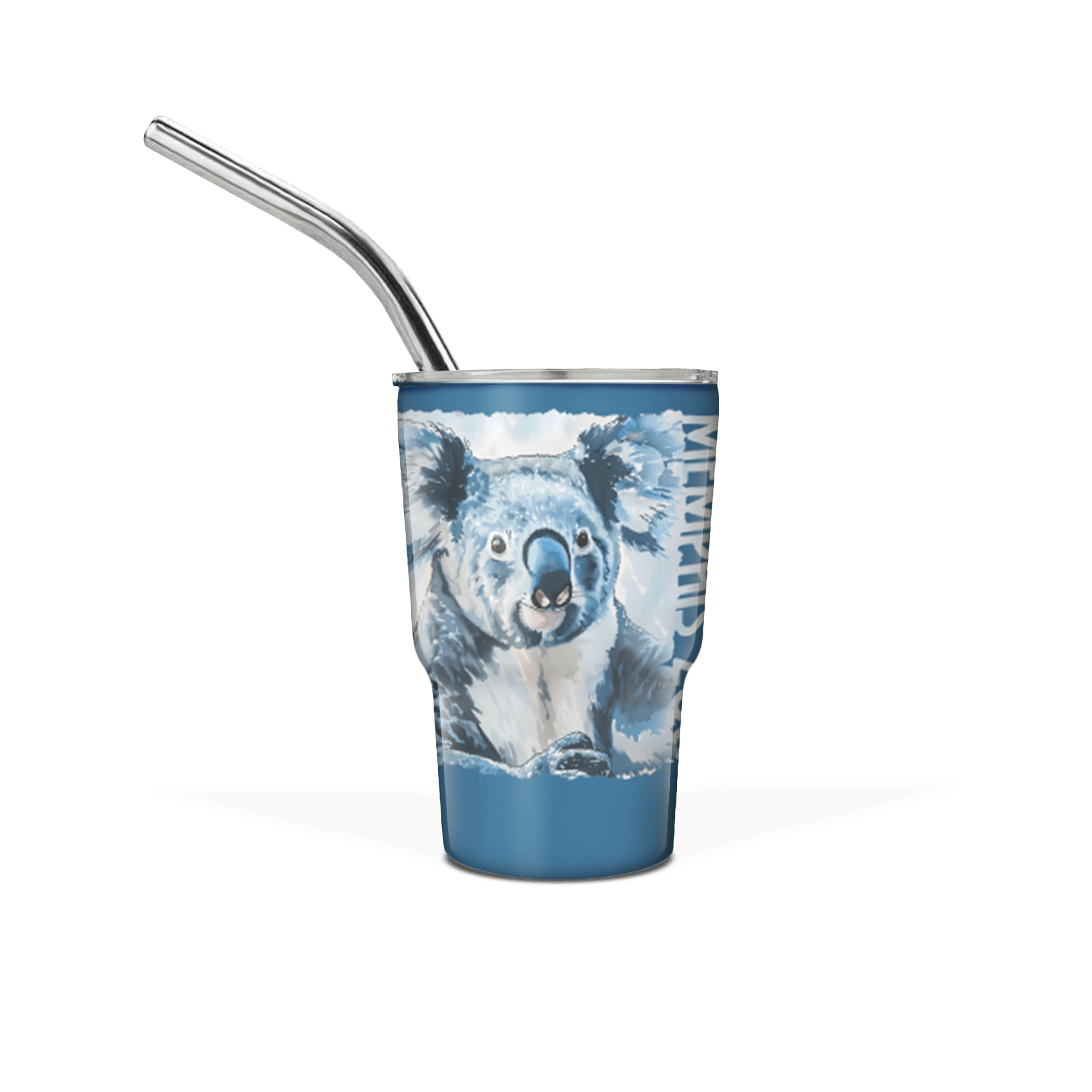 Mini 3 oz Tumbler with Straw