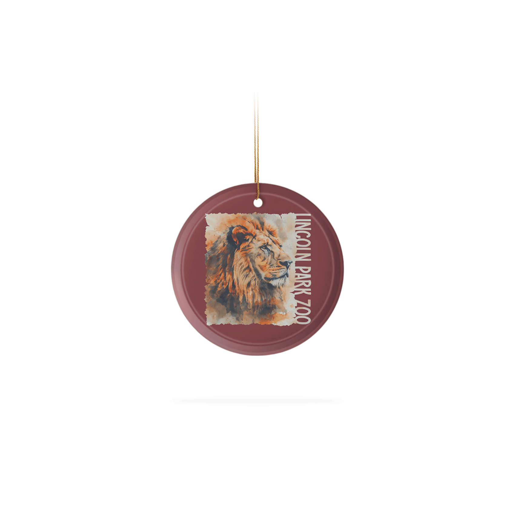 Poster Lion Splatter