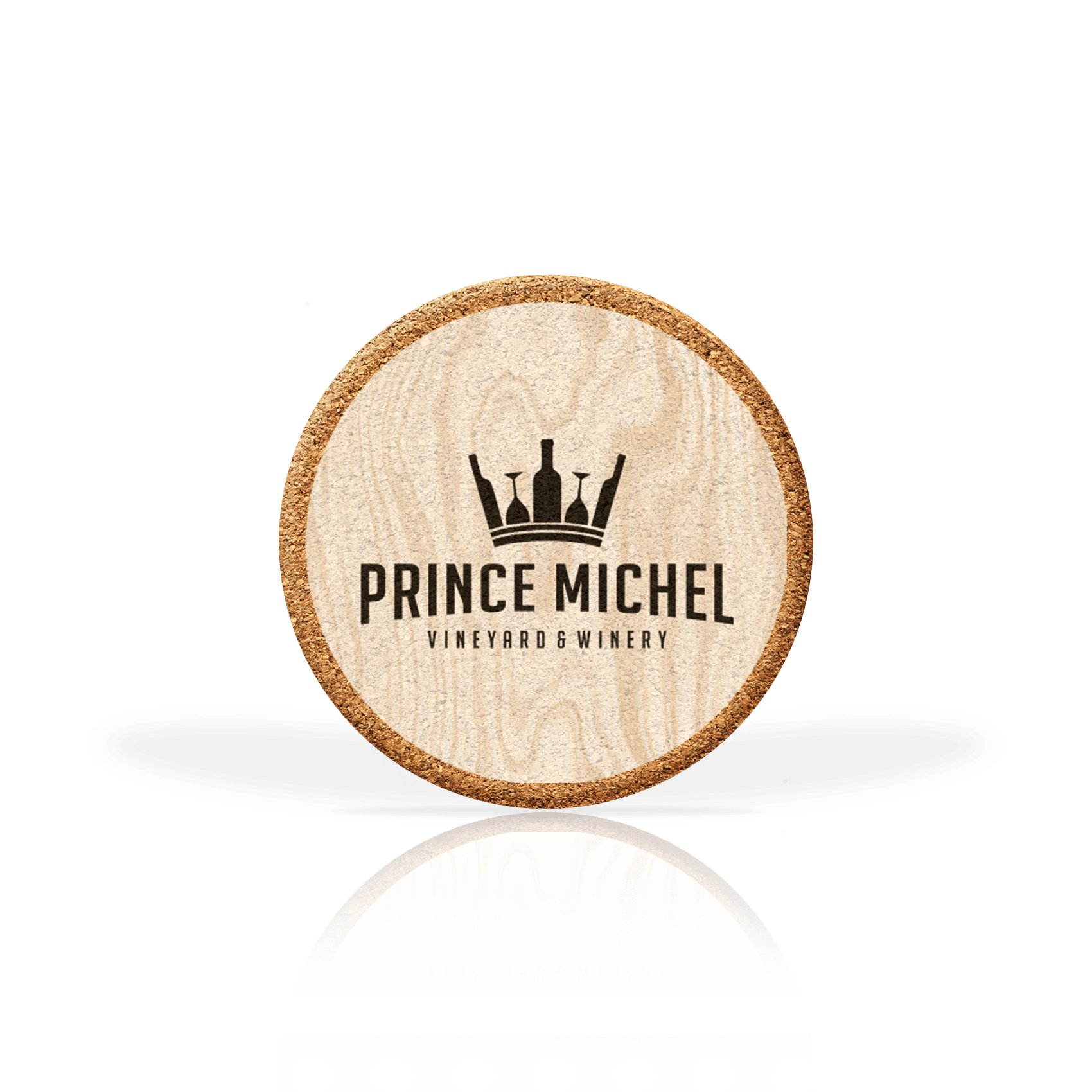 Prince Michel Logo on Birch