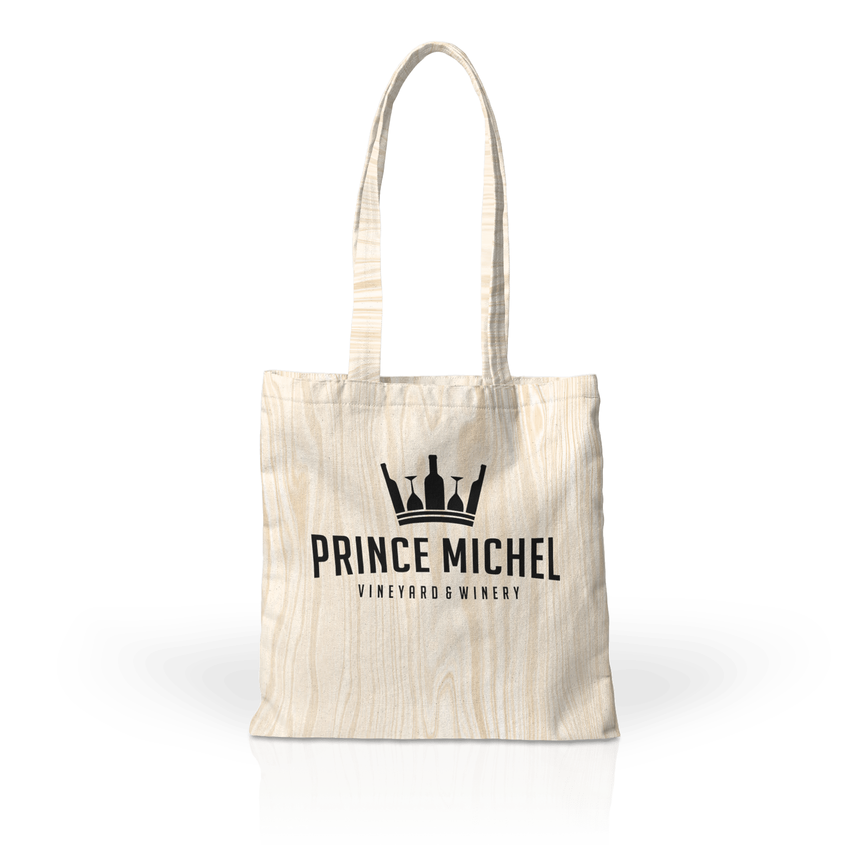 Prince Michel Logo on Birch