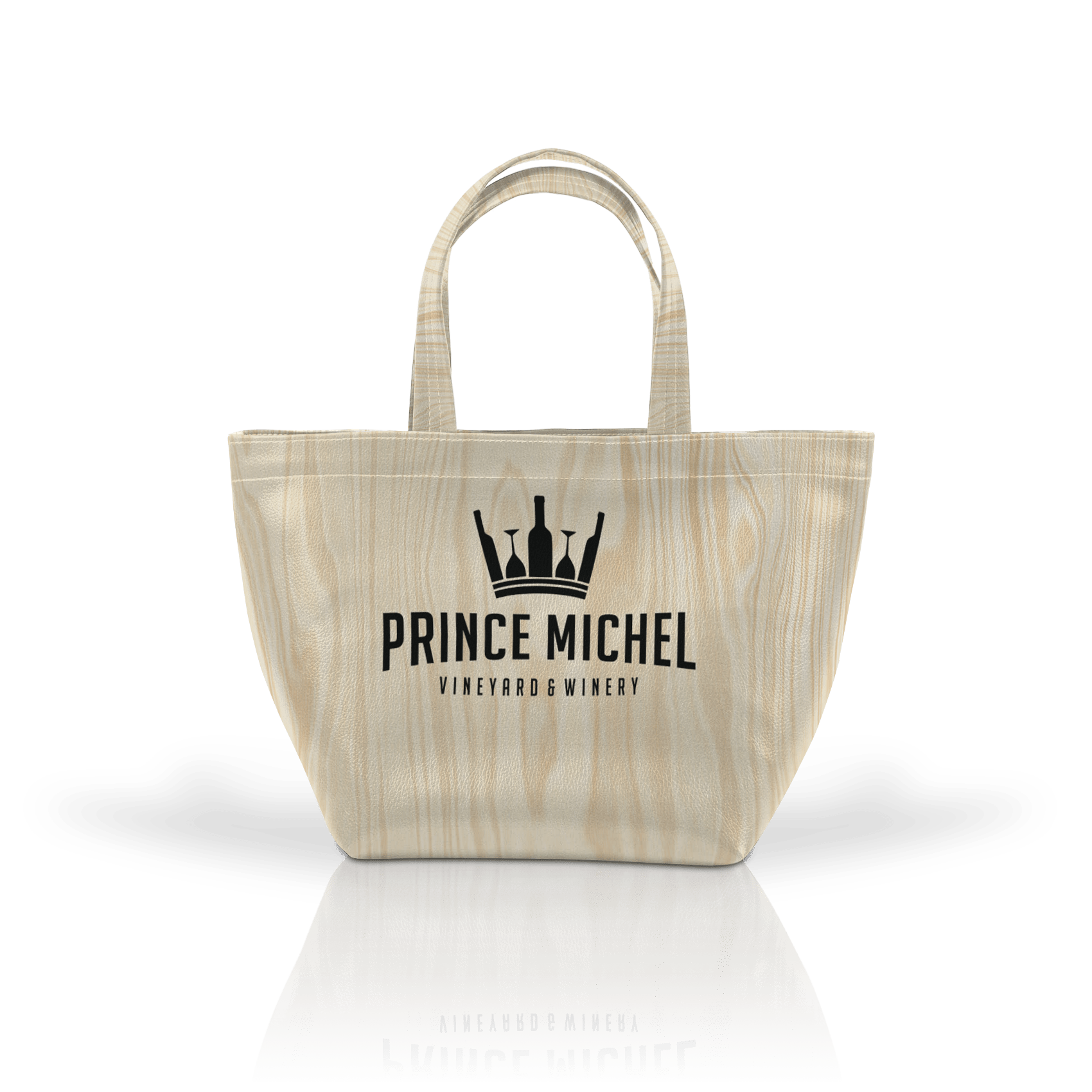 Prince Michel Logo on Birch