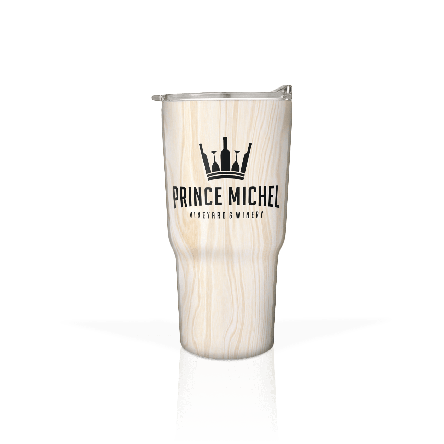 Prince Michel Logo on Birch