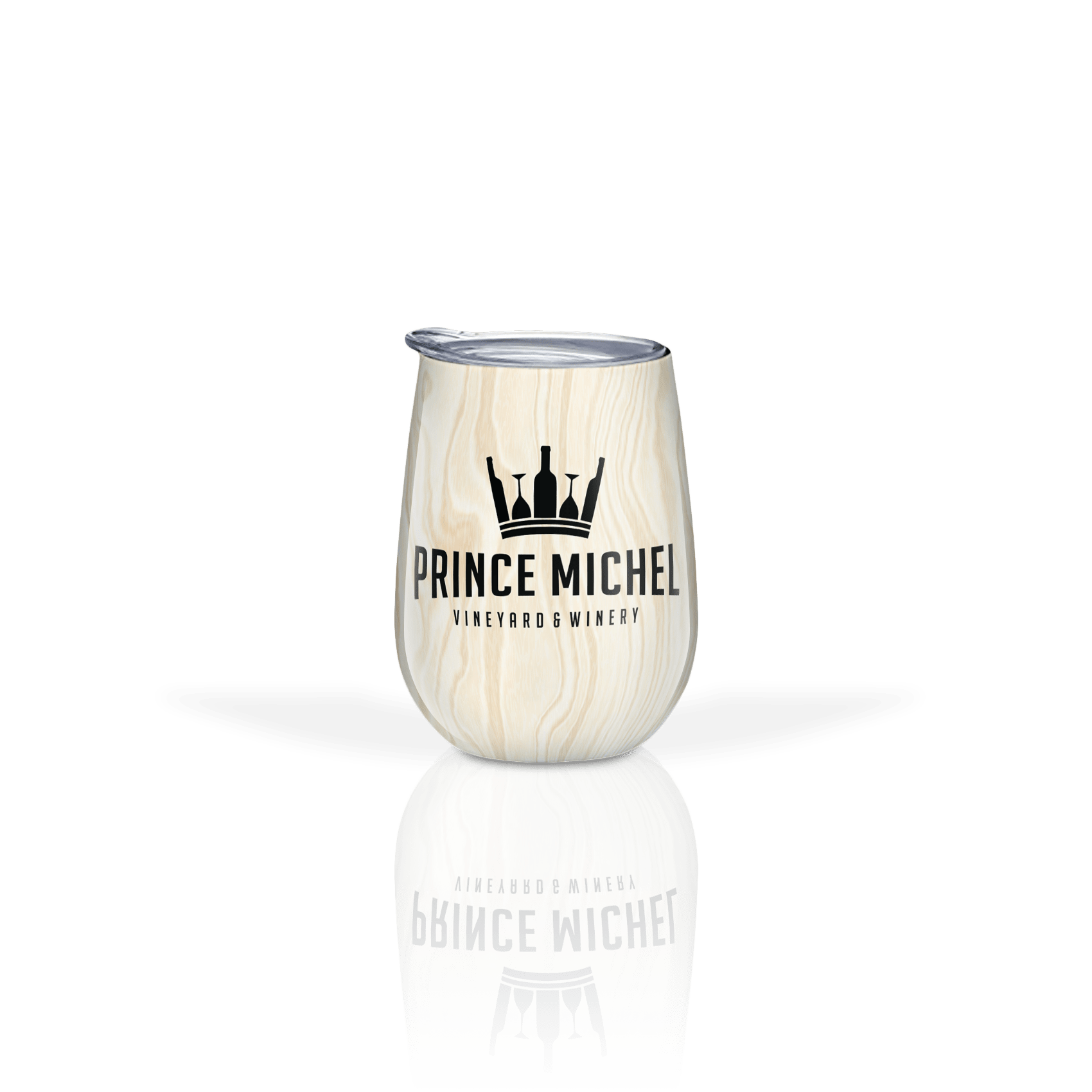 Prince Michel Logo on Birch