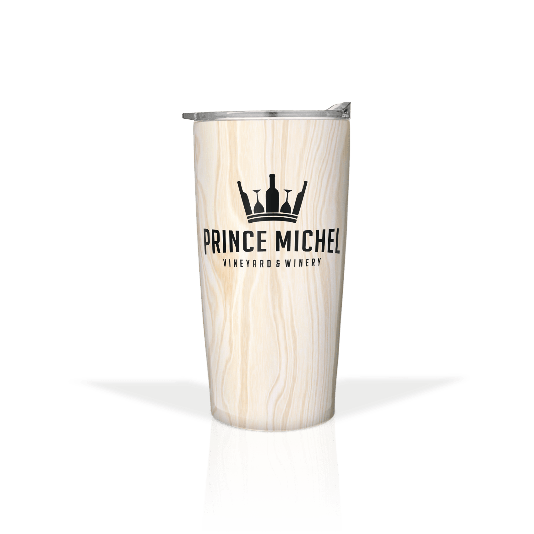 Prince Michel Logo on Birch