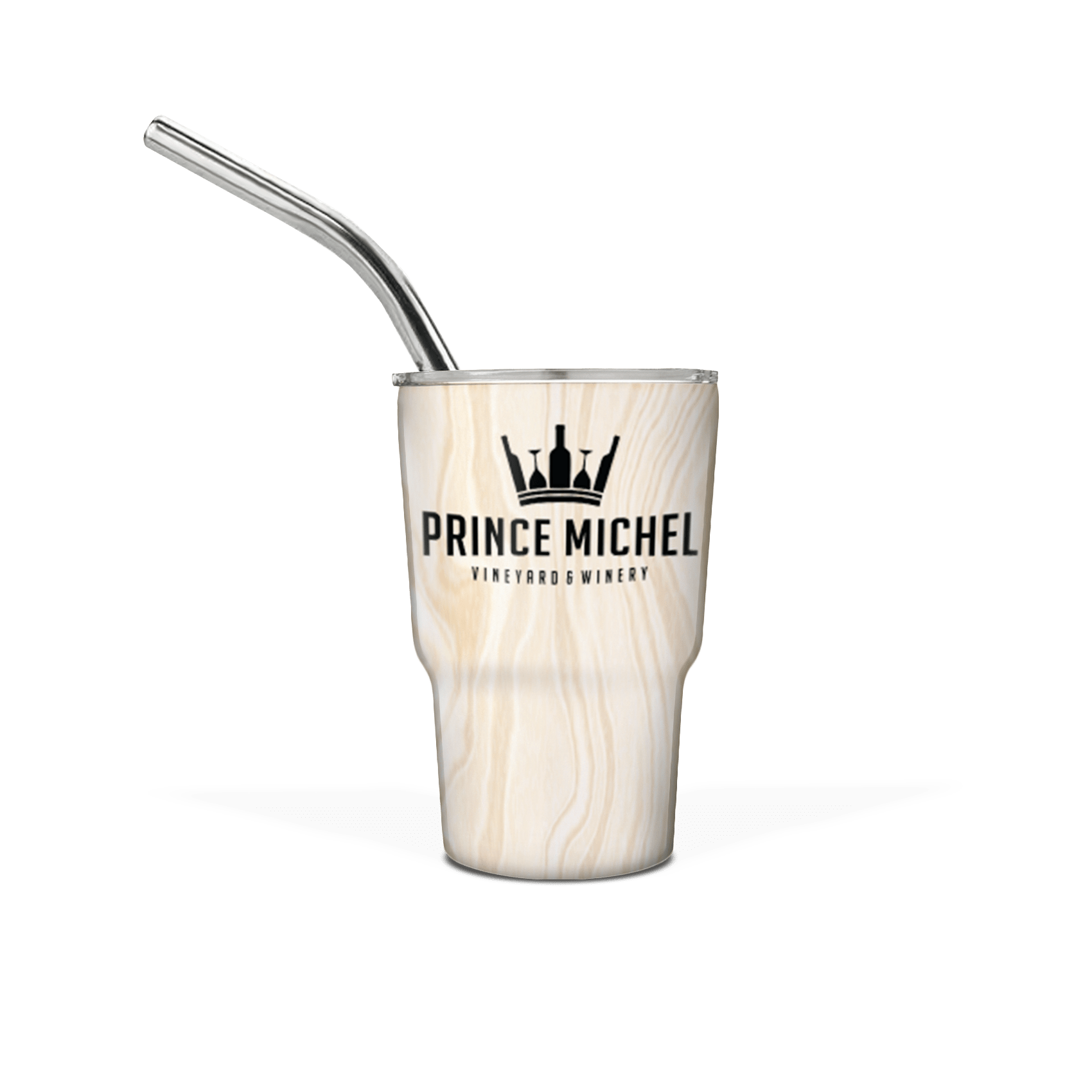 Prince Michel Logo on Birch