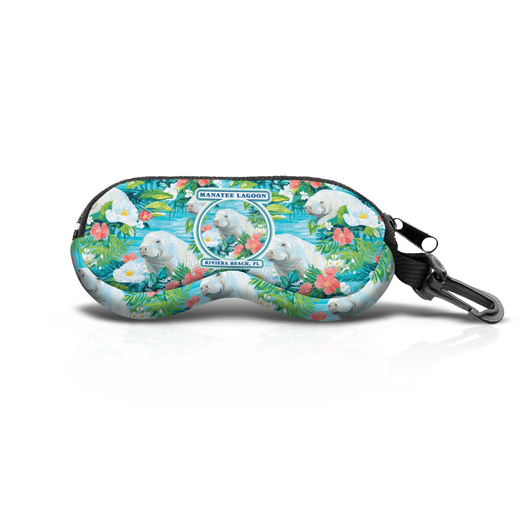 Paradise Manatee & Flowers
