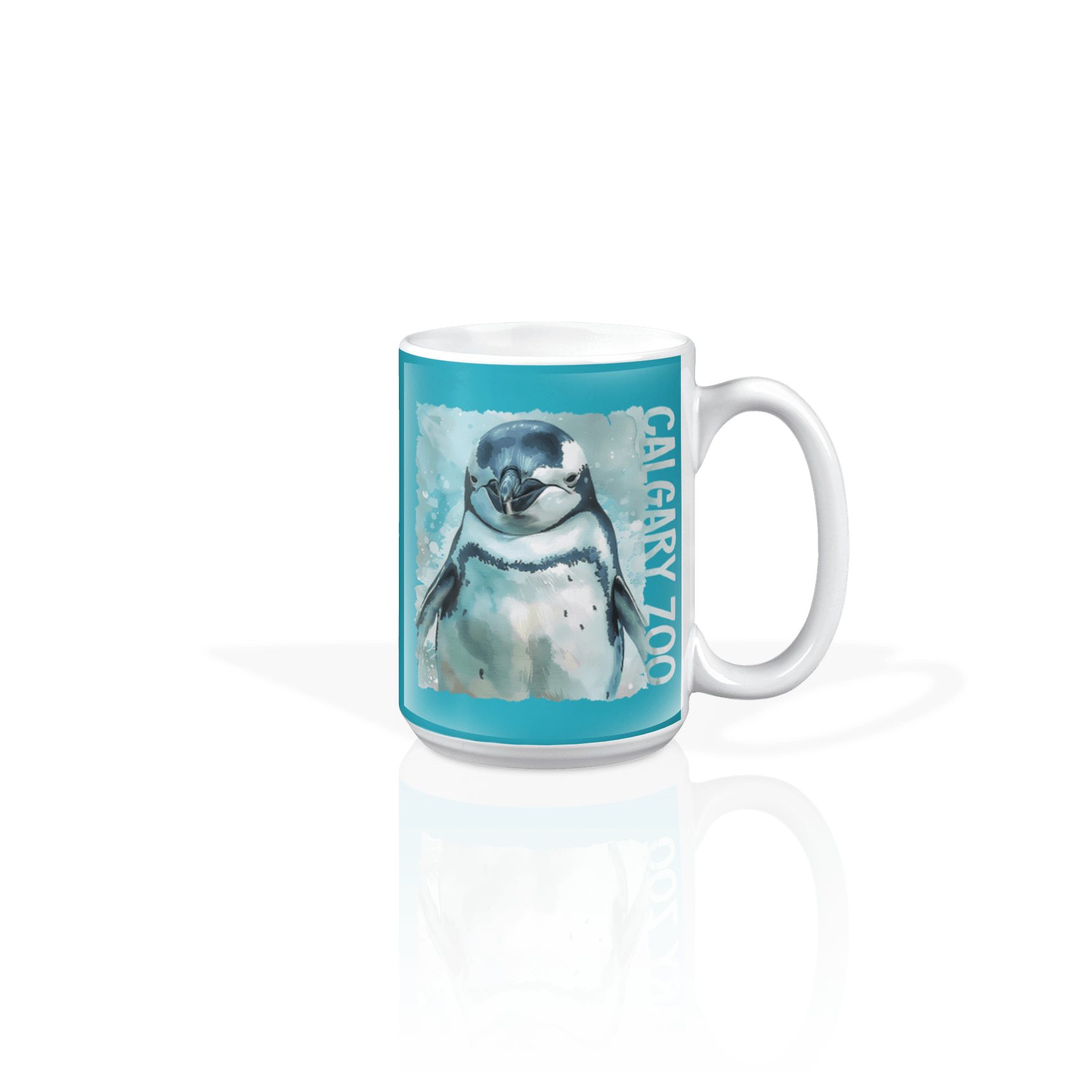 Poster Penguin Splatter