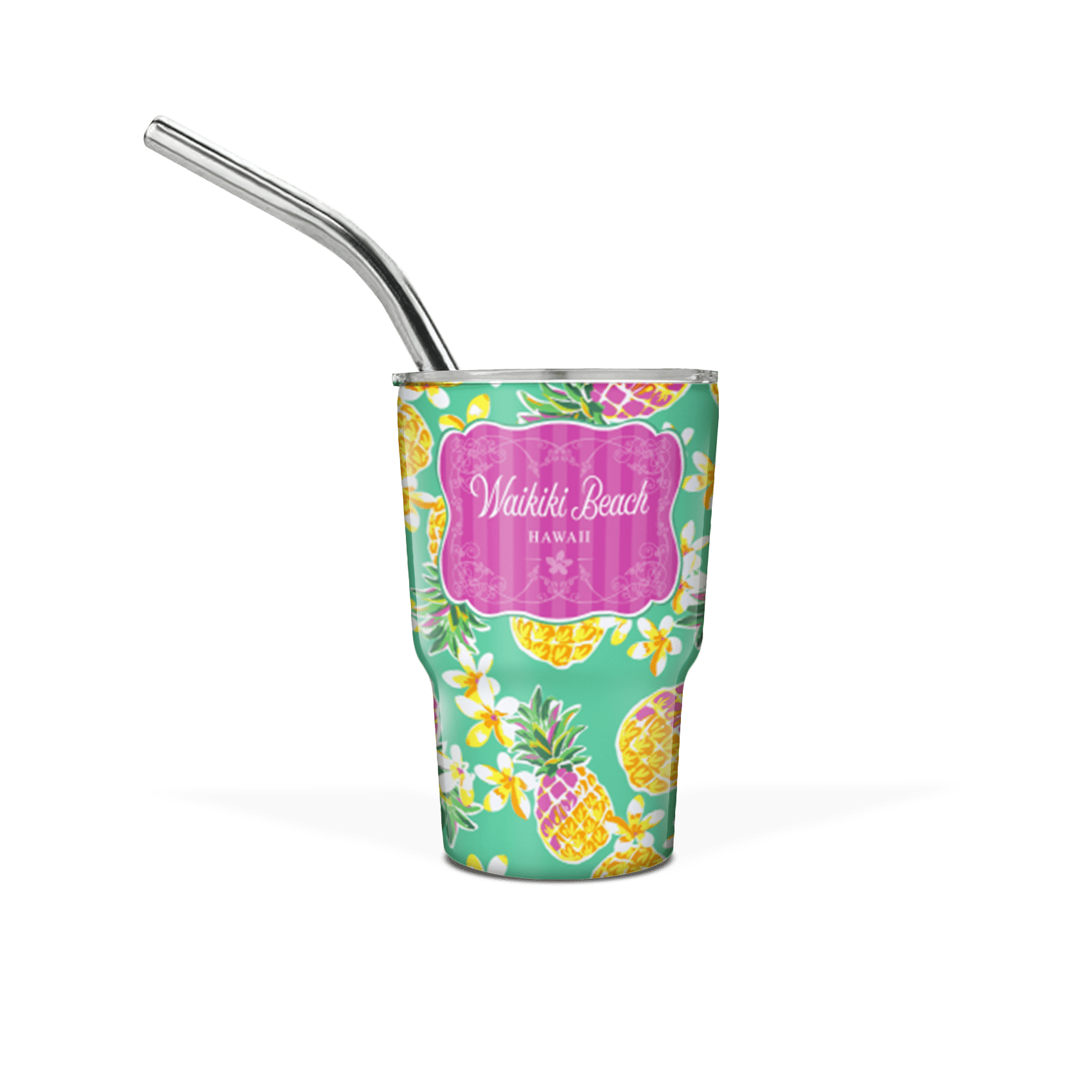 Mini 3 oz Tumbler with Straw