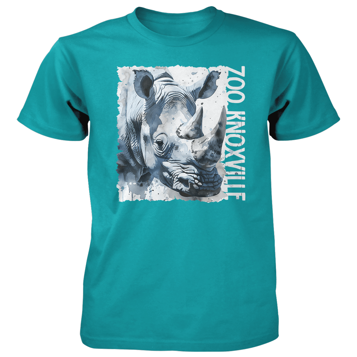 Poster Rhino Splatter