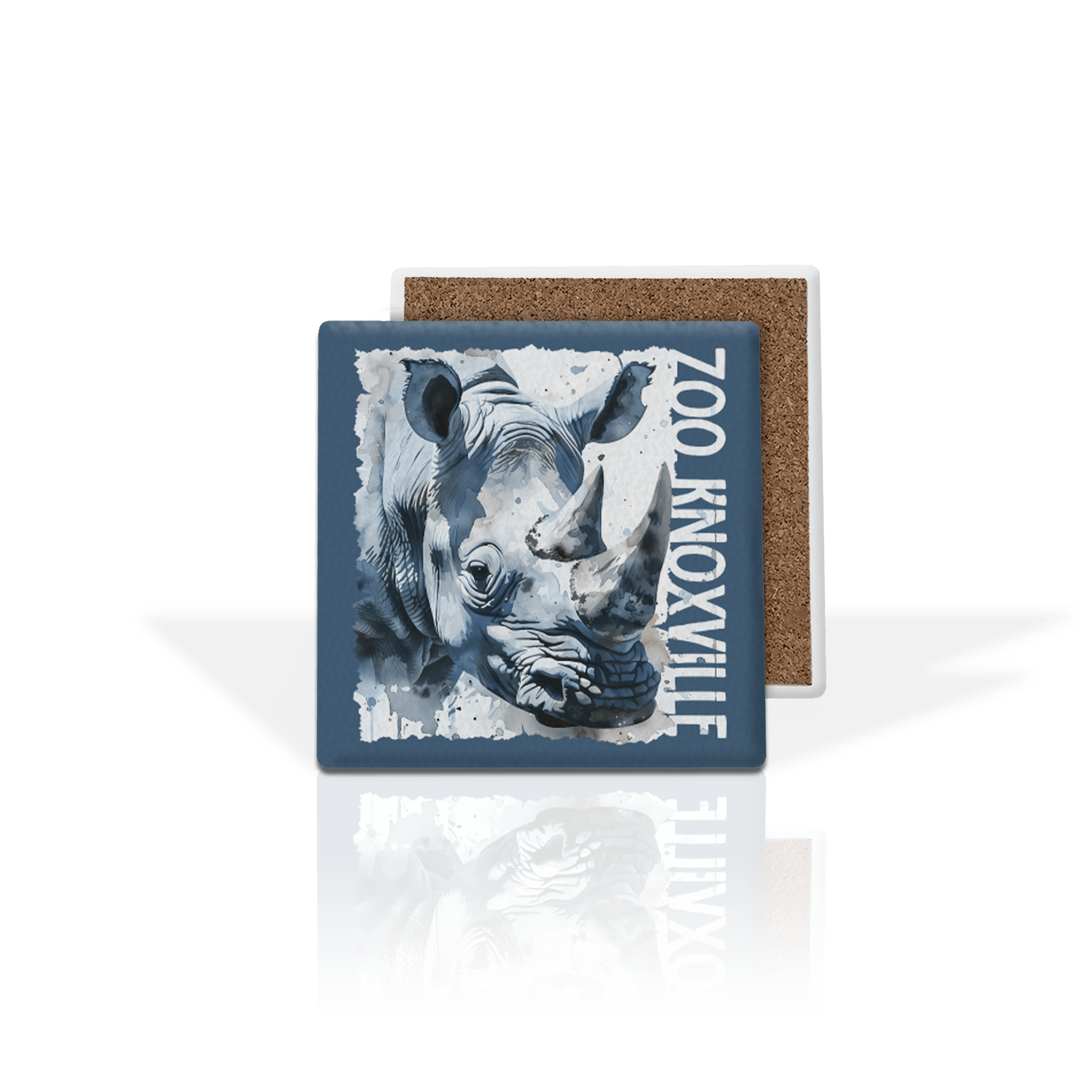 Poster Rhino Splatter