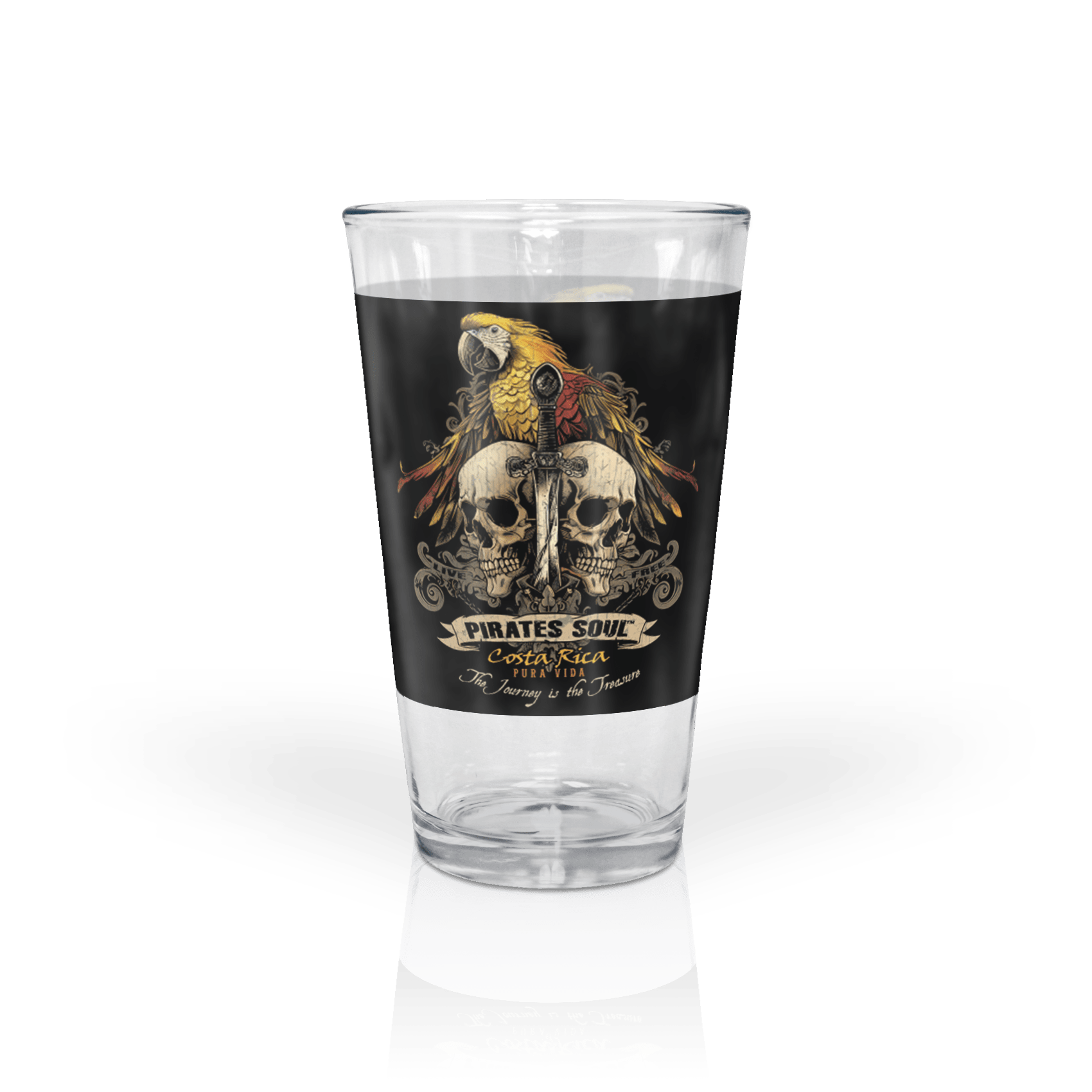 Clear 16 oz Pint Glass