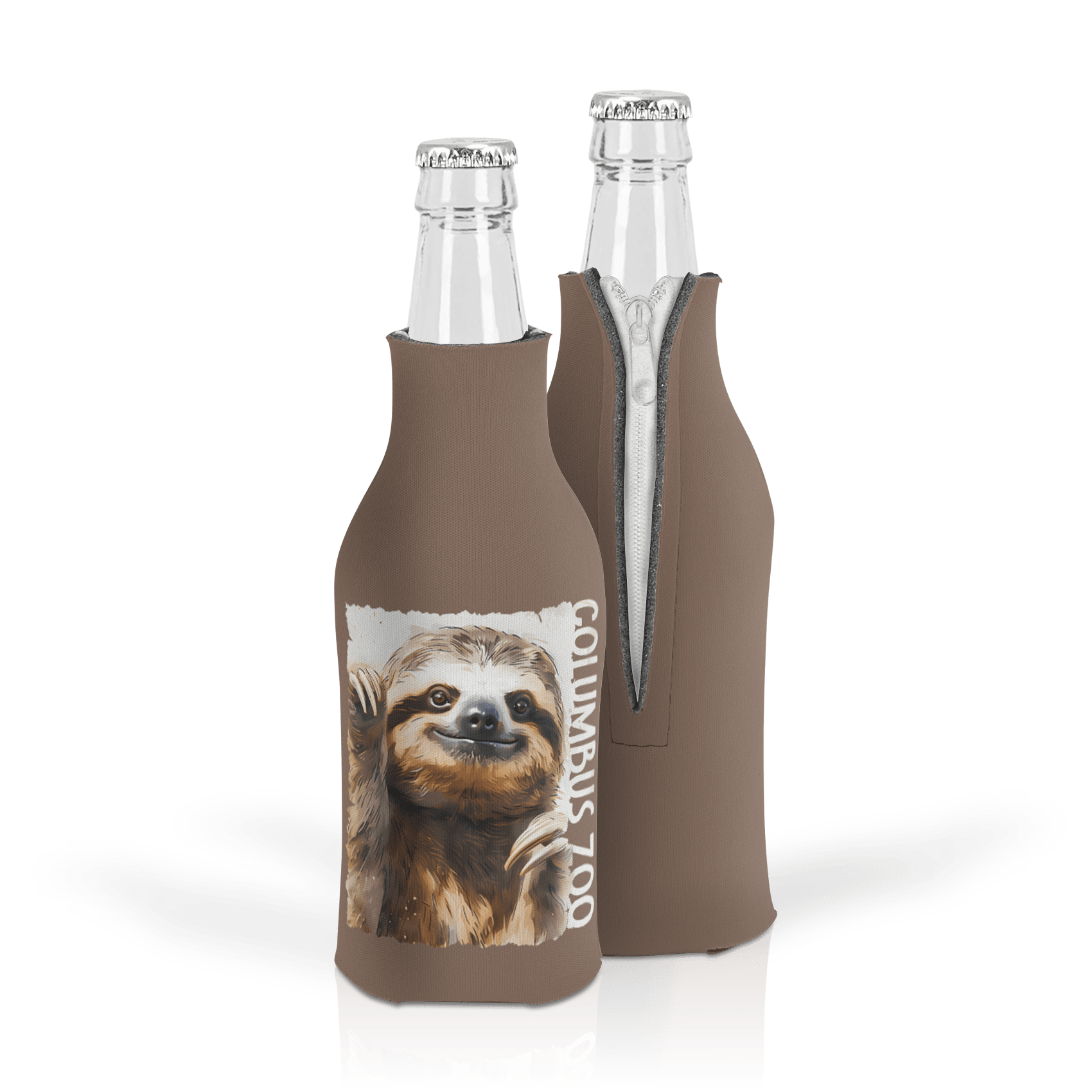 Scuba Foam Zippered Bottle