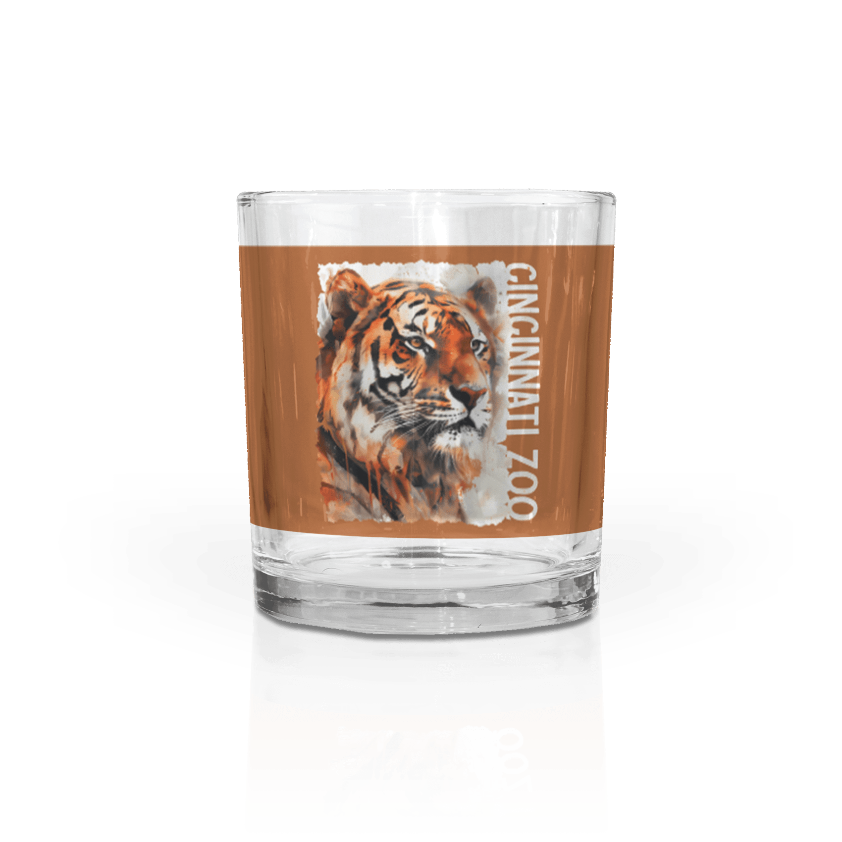 Poster Tiger Splatter