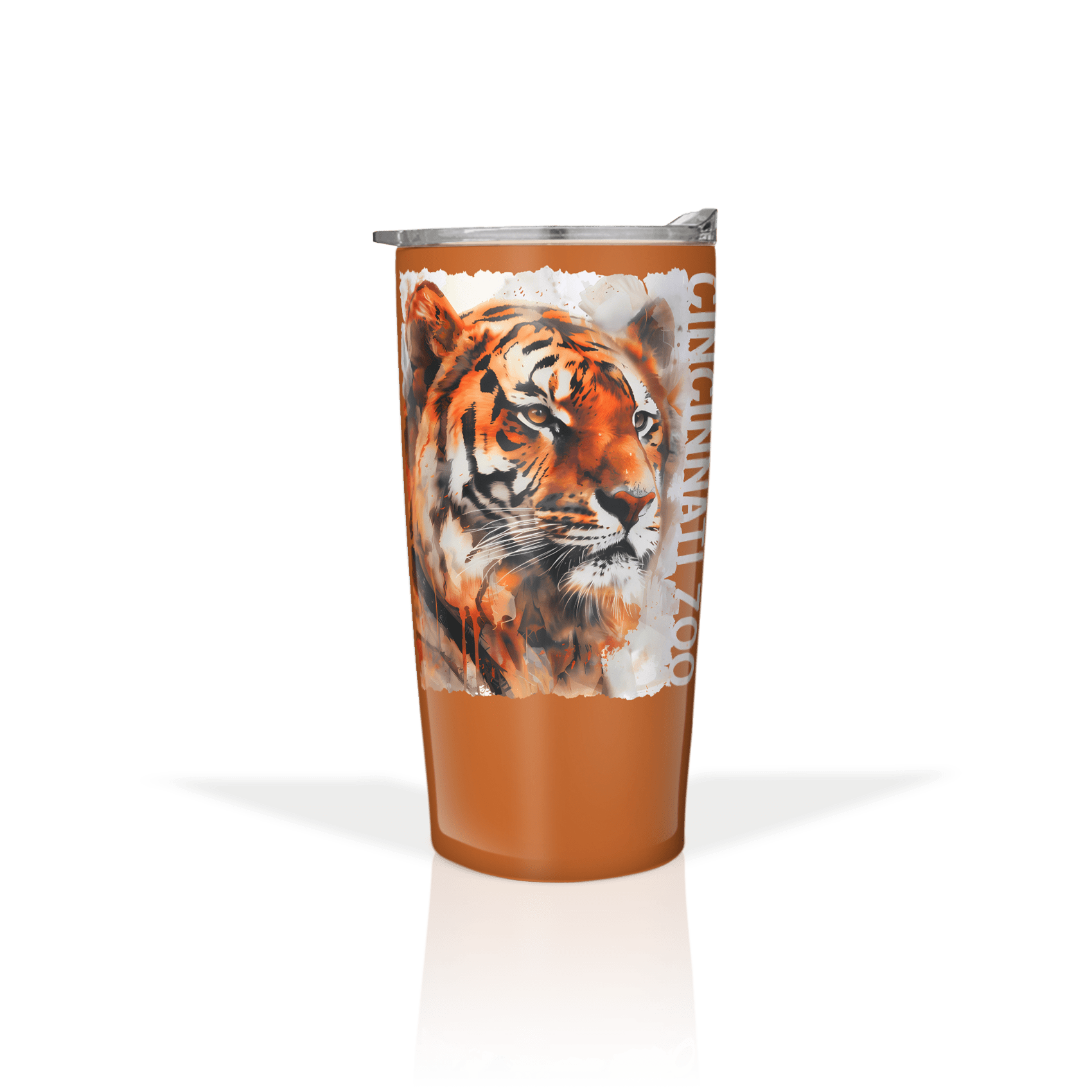 Poster Tiger Splatter