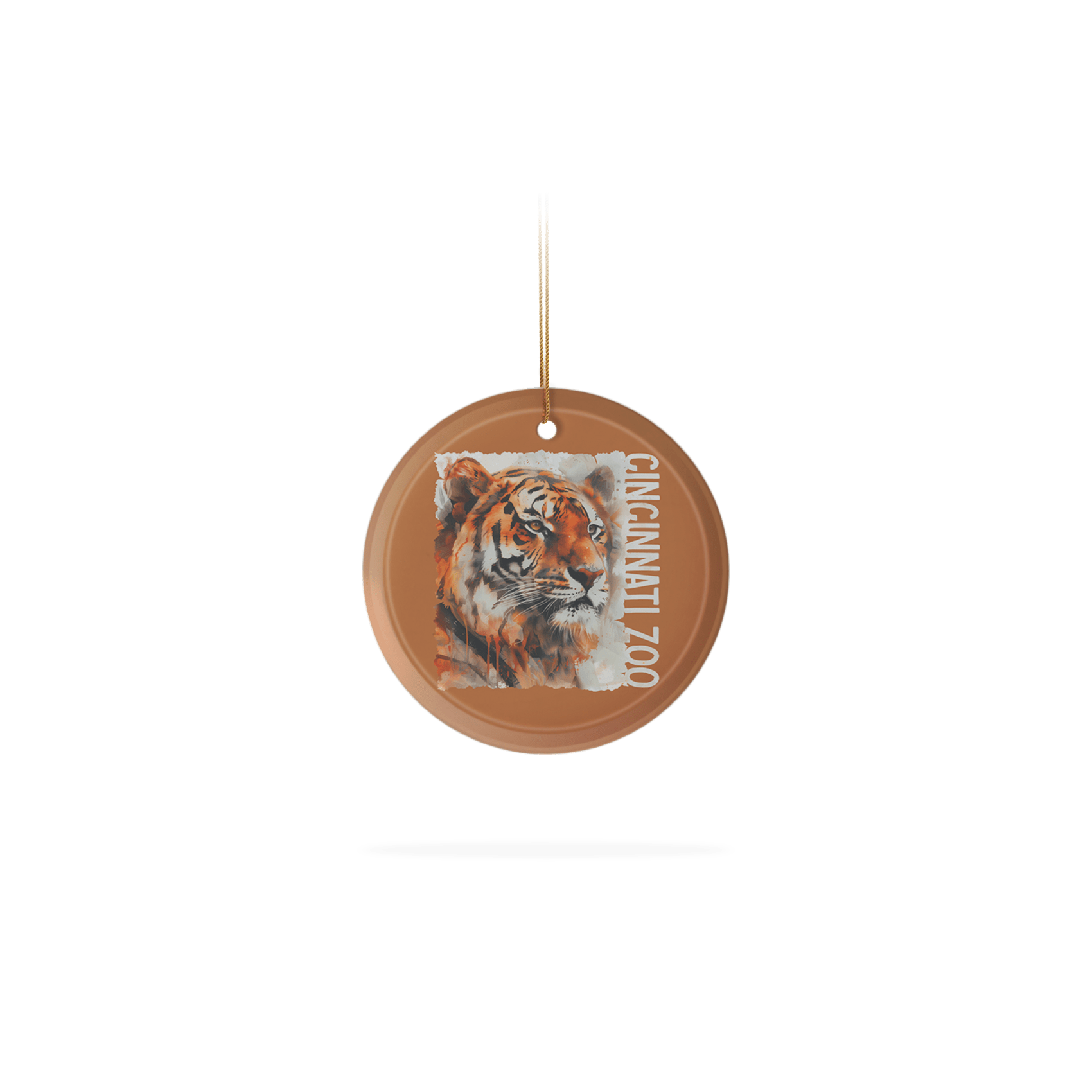 Poster Tiger Splatter