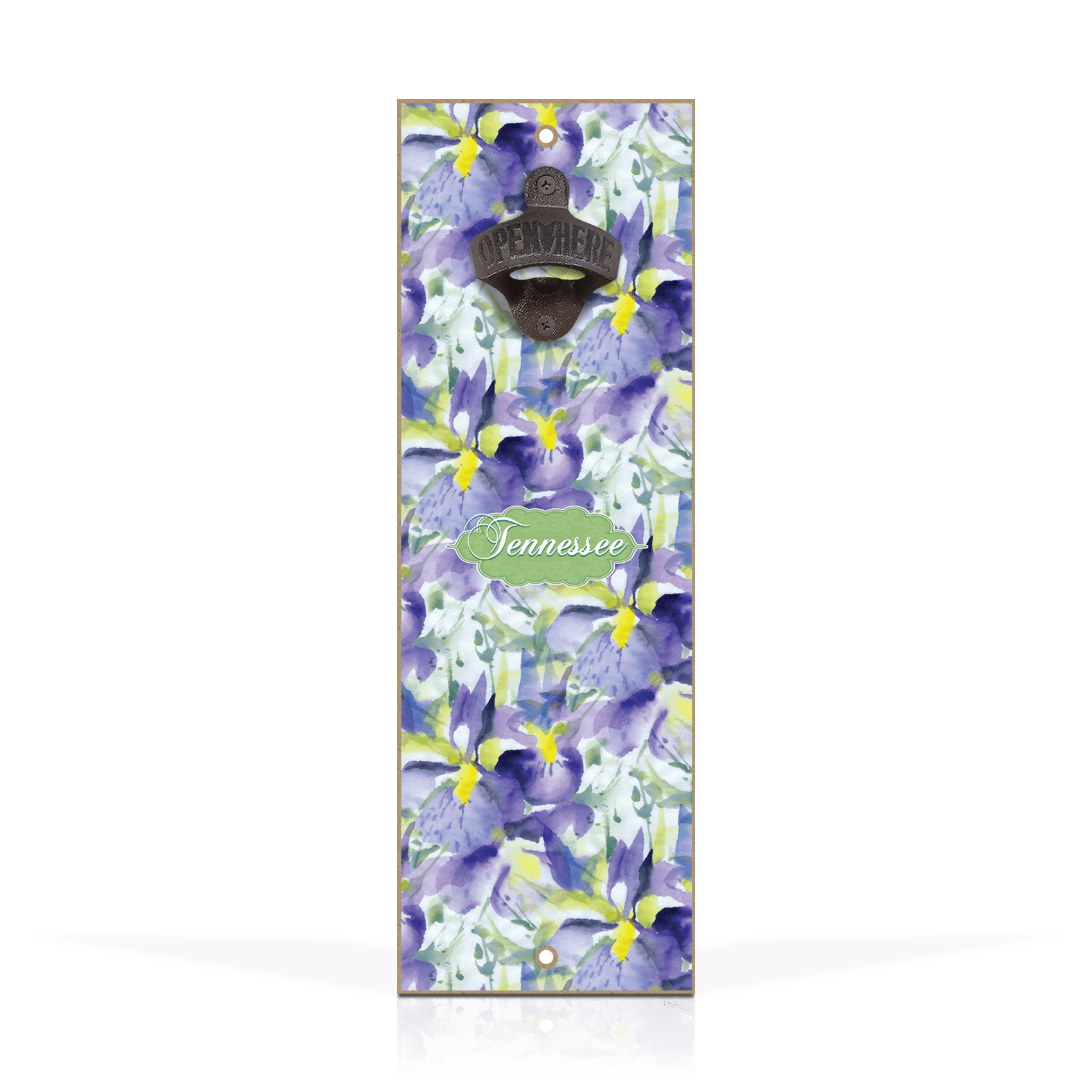 Purple Iris Pattern