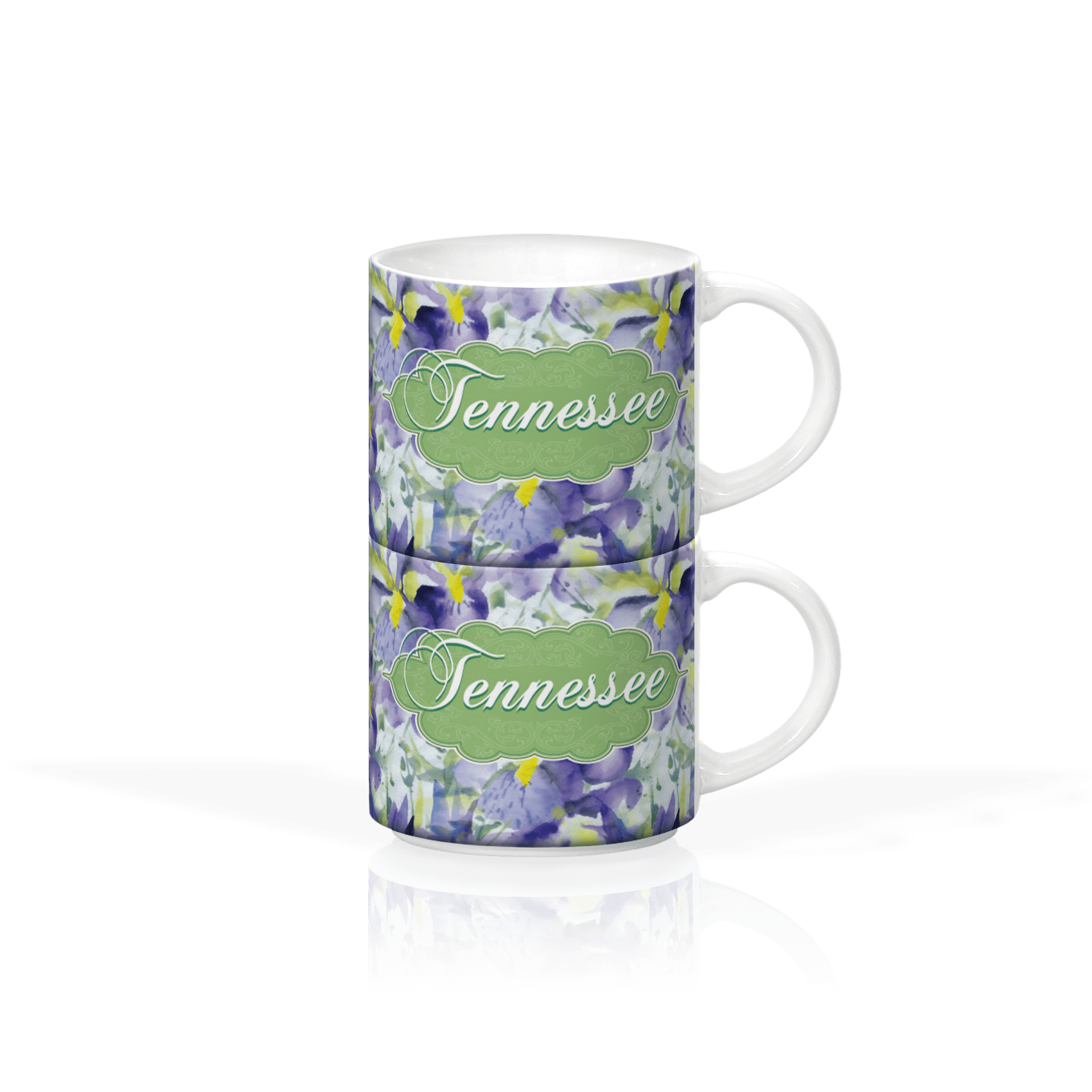 Purple Iris Pattern