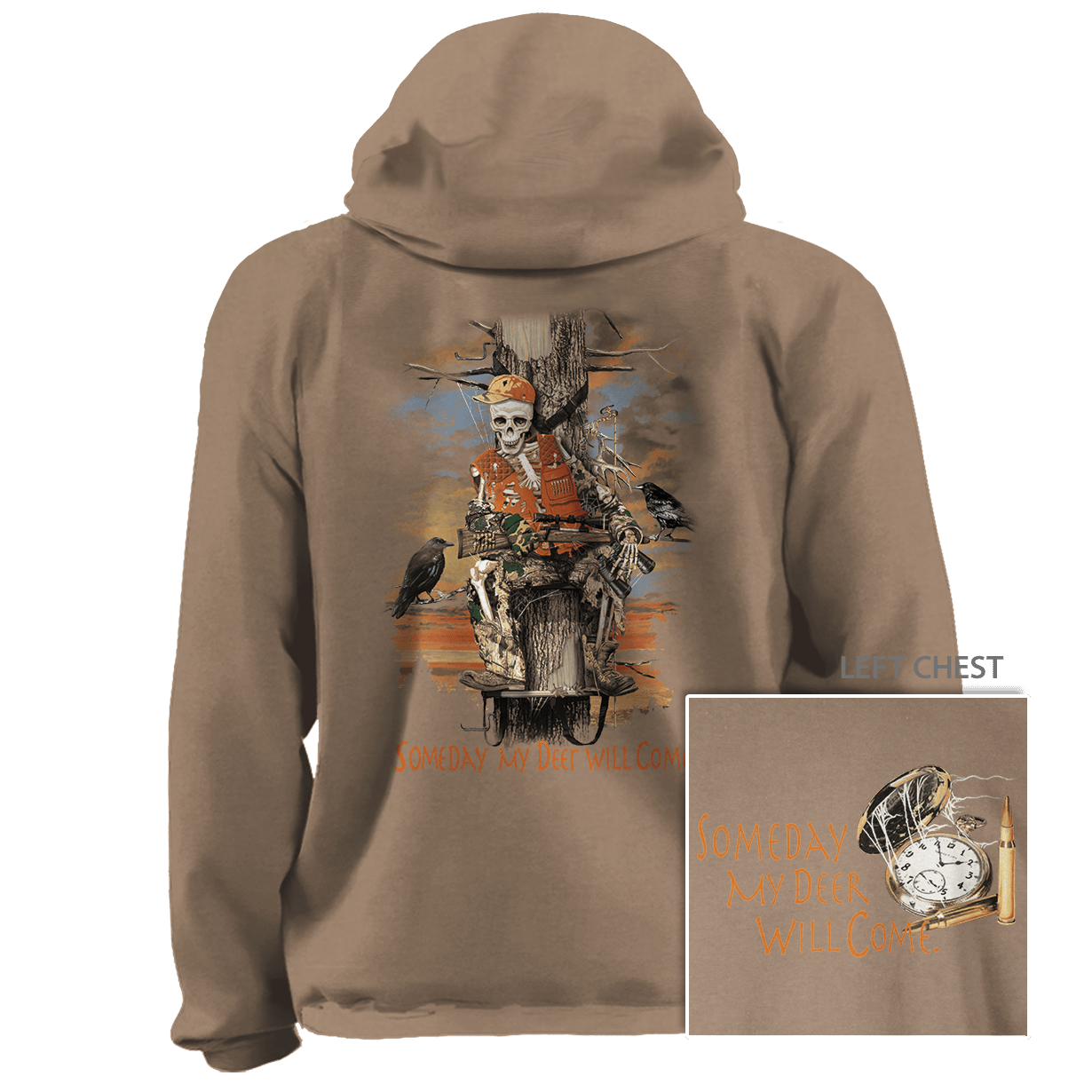 7.8 oz Fleece Hoodie