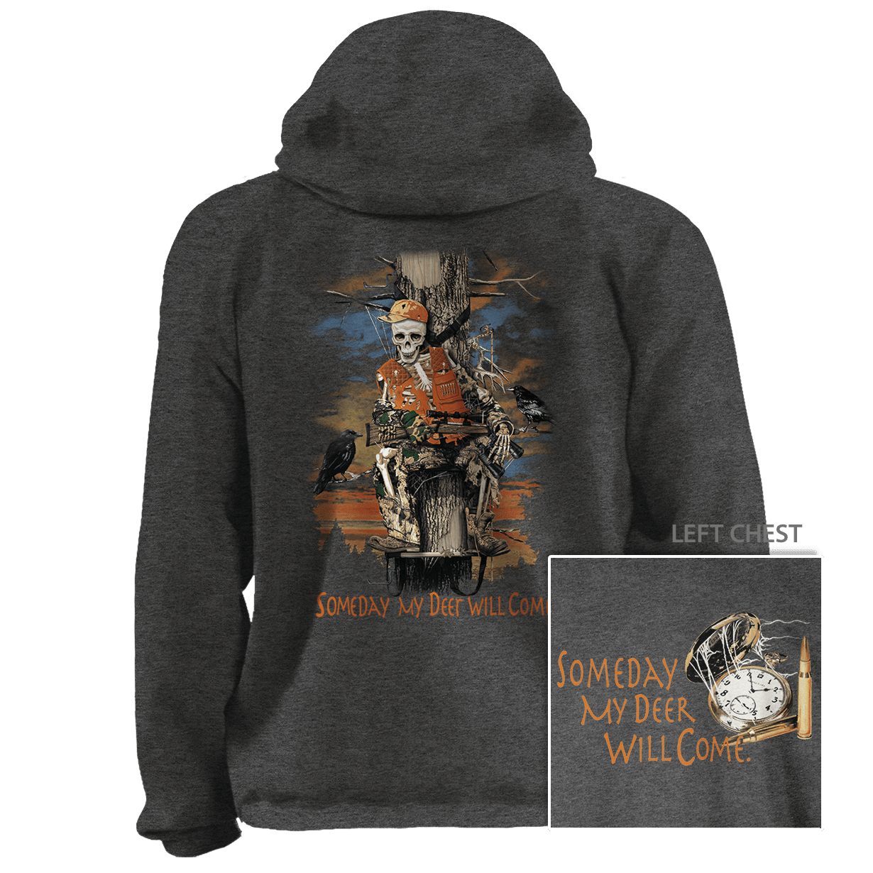 7.8oz Zip Hooded Sweatshirt