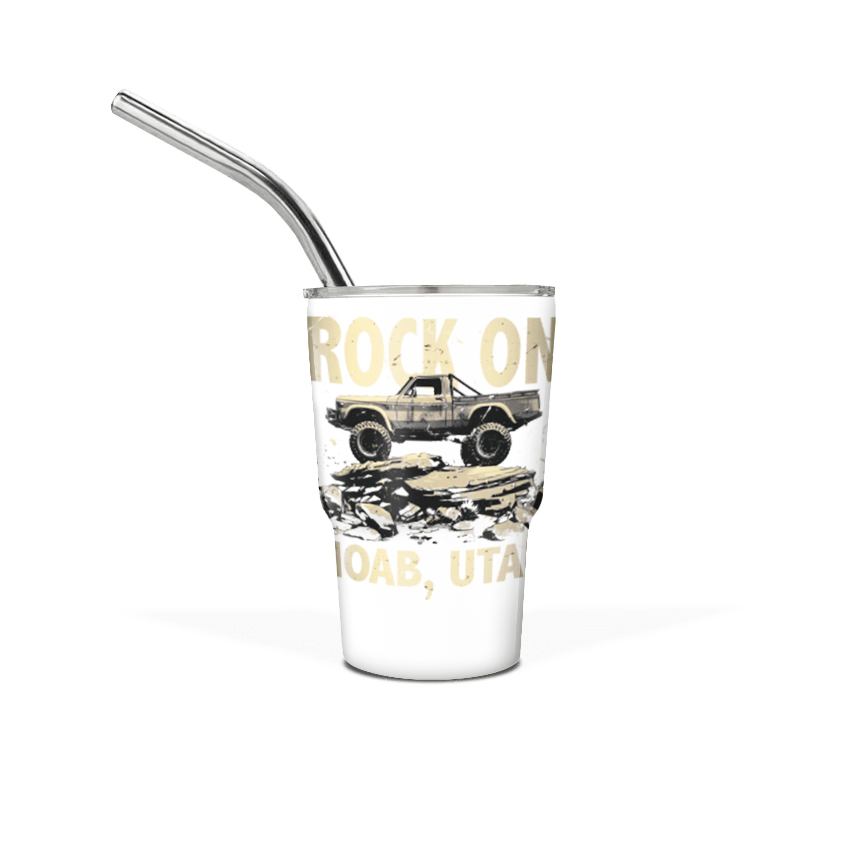 Mini 3 oz Tumbler with Straw