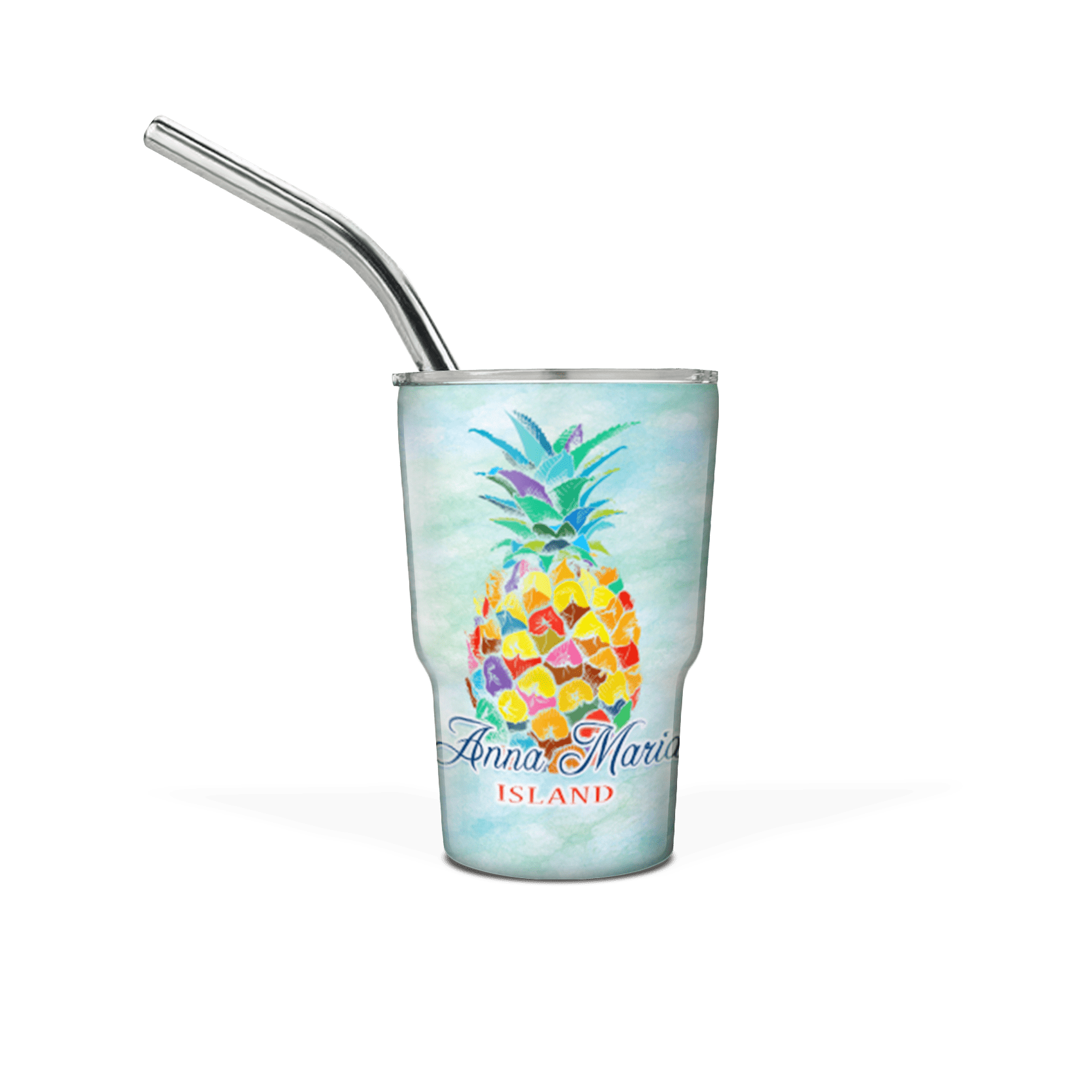 Mini 3 oz Tumbler with Straw