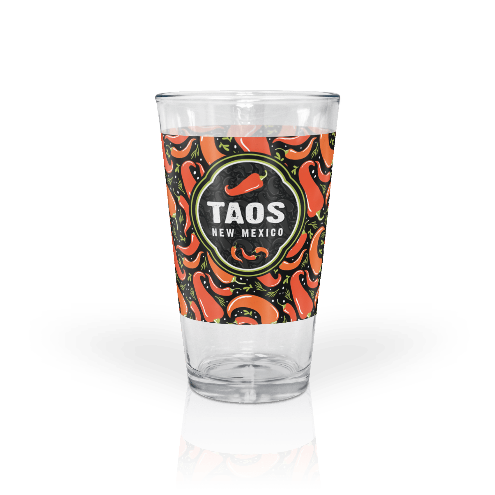 Clear 16 oz Pint Glass