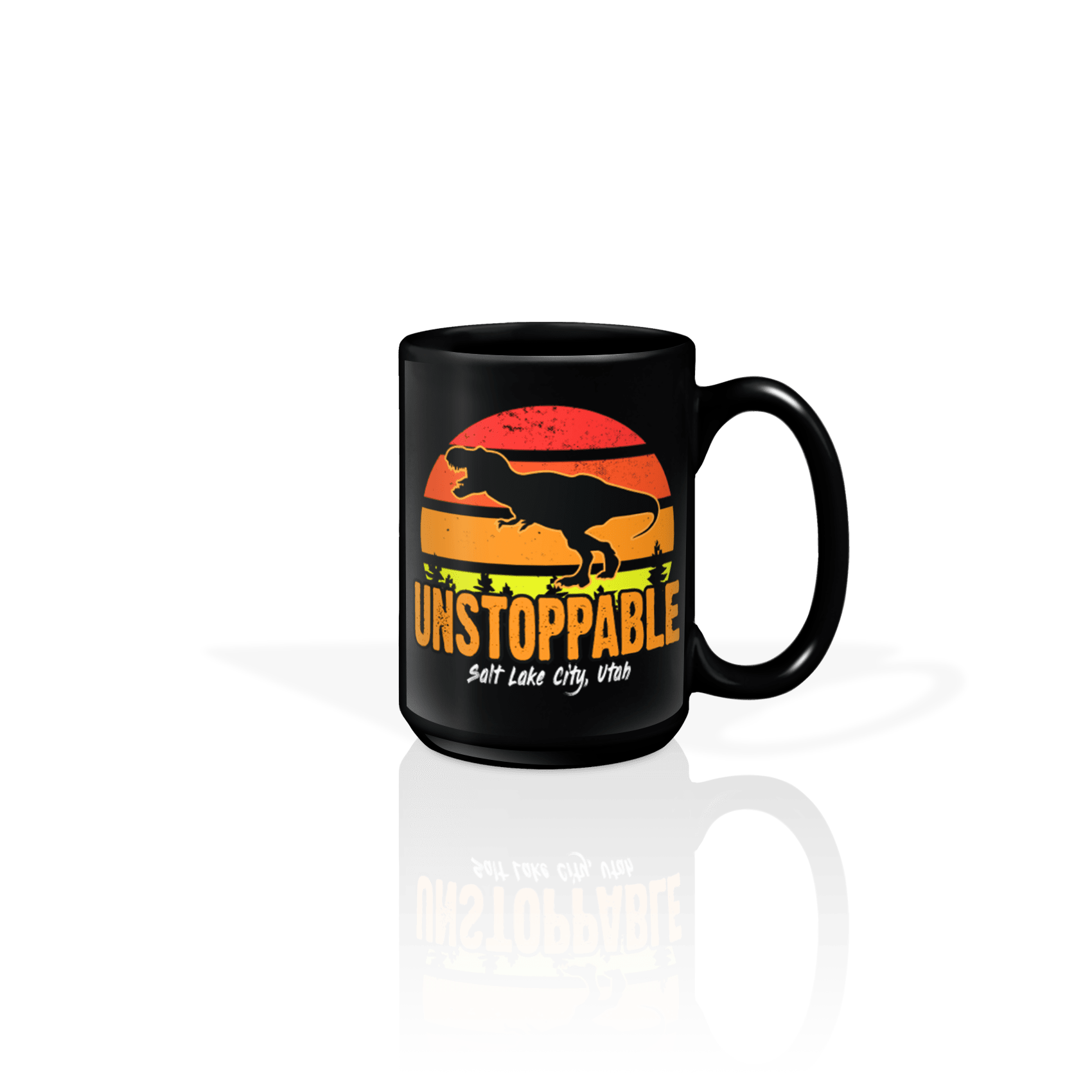Roaring & unstoppable trex