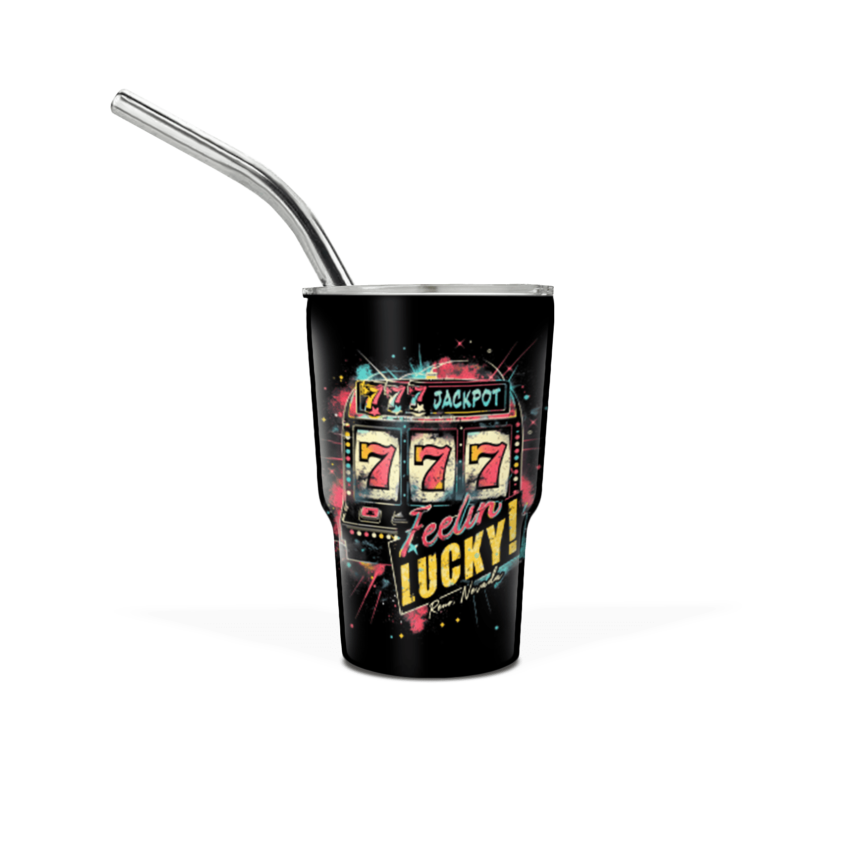 Mini 3 oz Tumbler with Straw