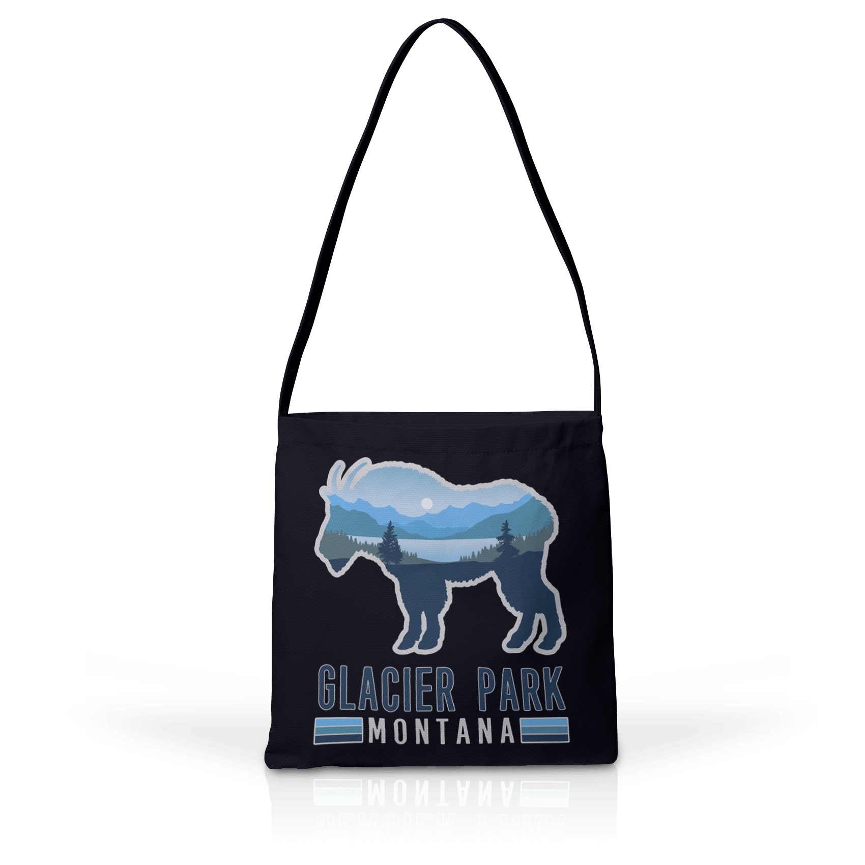 Retro Mountain Goat