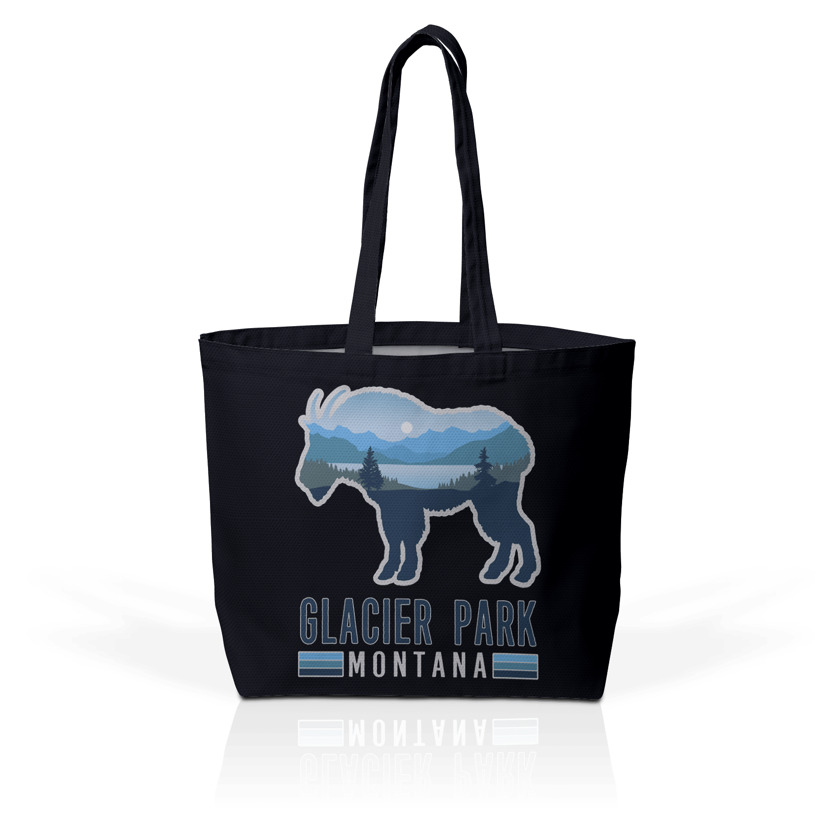 Retro Mountain Goat