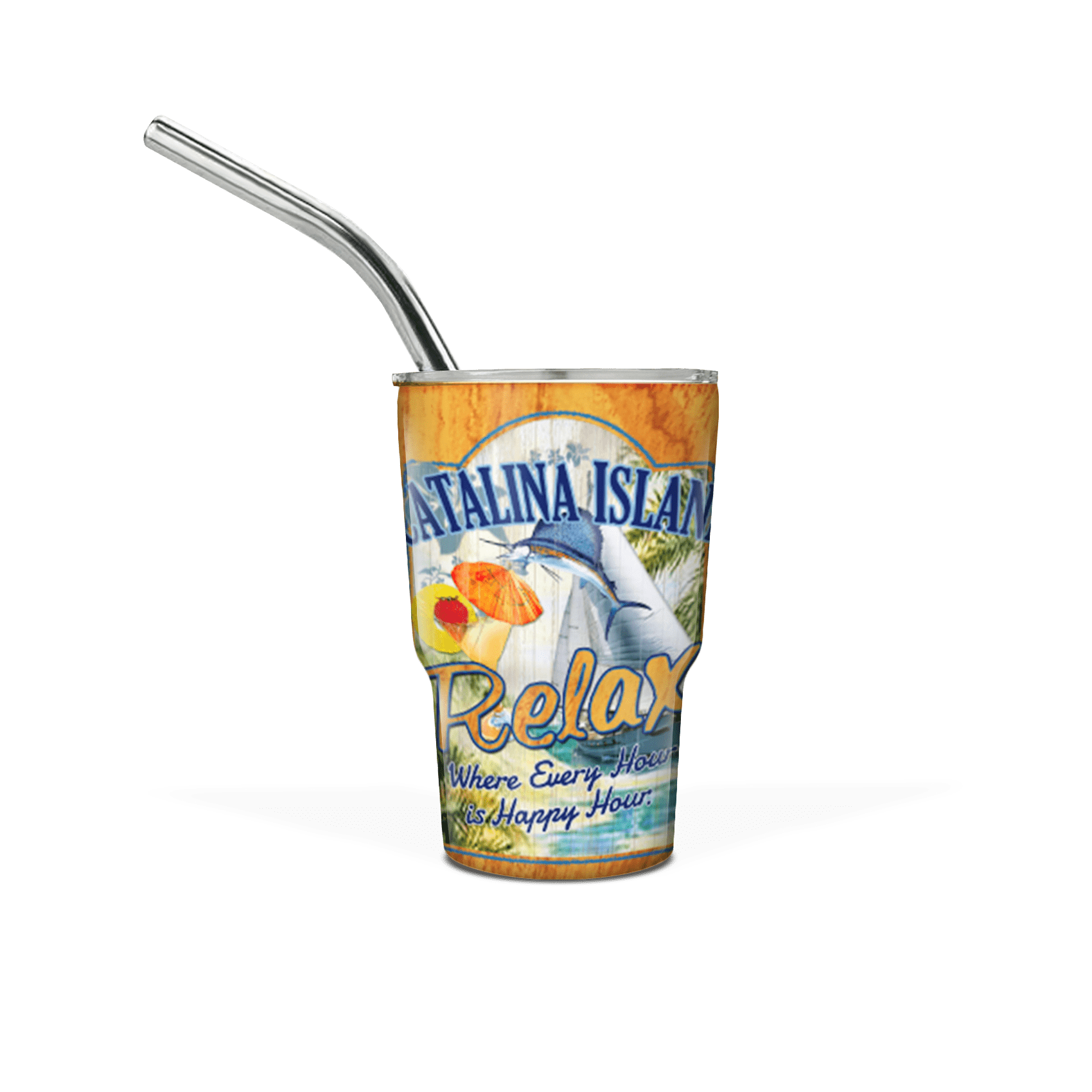 Mini 3 oz Tumbler with Straw