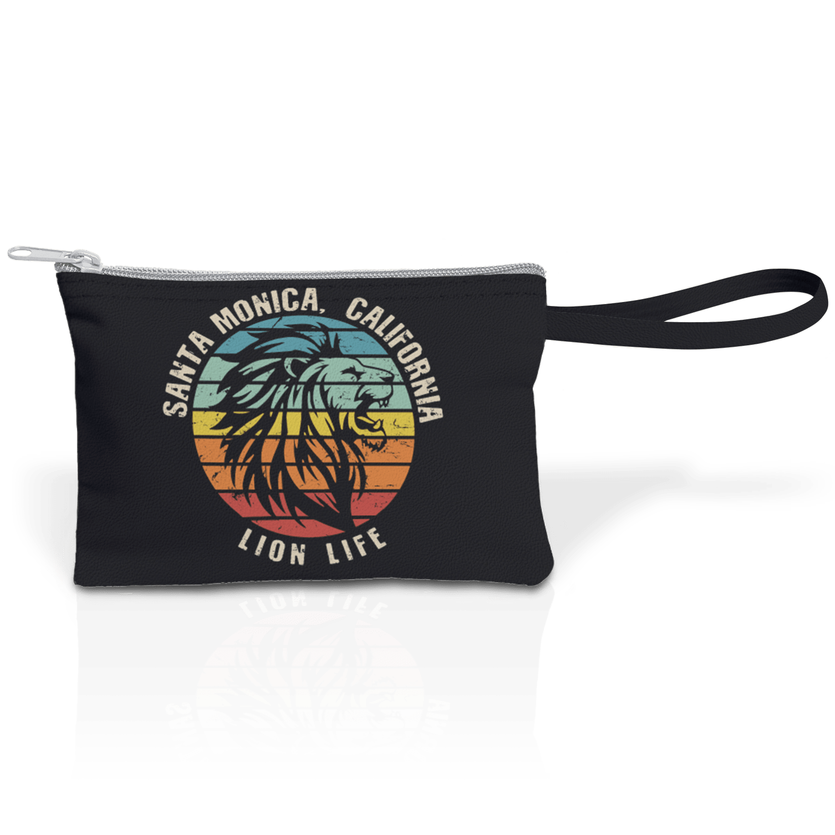 Retro Stripe Lion