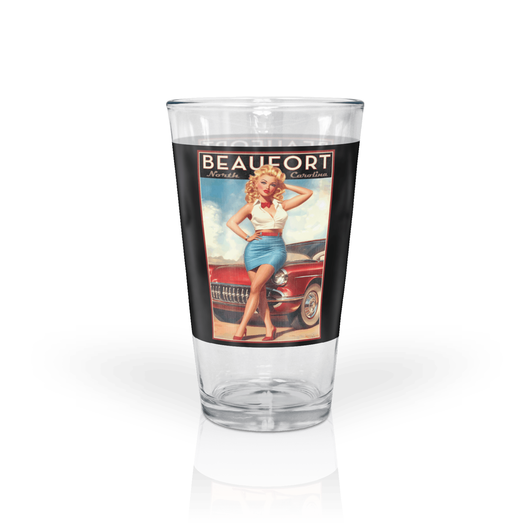 Clear 16 oz Pint Glass